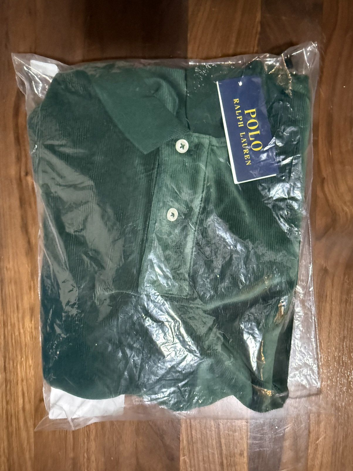 Polo Ralph Lauren Polo Ralph Lauren Classic Fit Knit Corduroy Shirt Green XL Size US XL / EU 56 / 4 - 7 Thumbnail