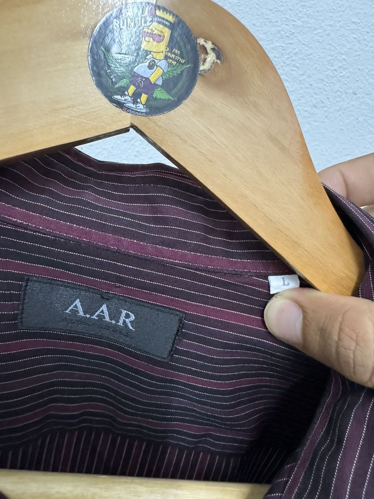 Japanese Brand × Yohji Yamamoto A.A.R Yohji Yamamoto button up shirt Size US L / EU 52-54 / 3 - 4 Thumbnail