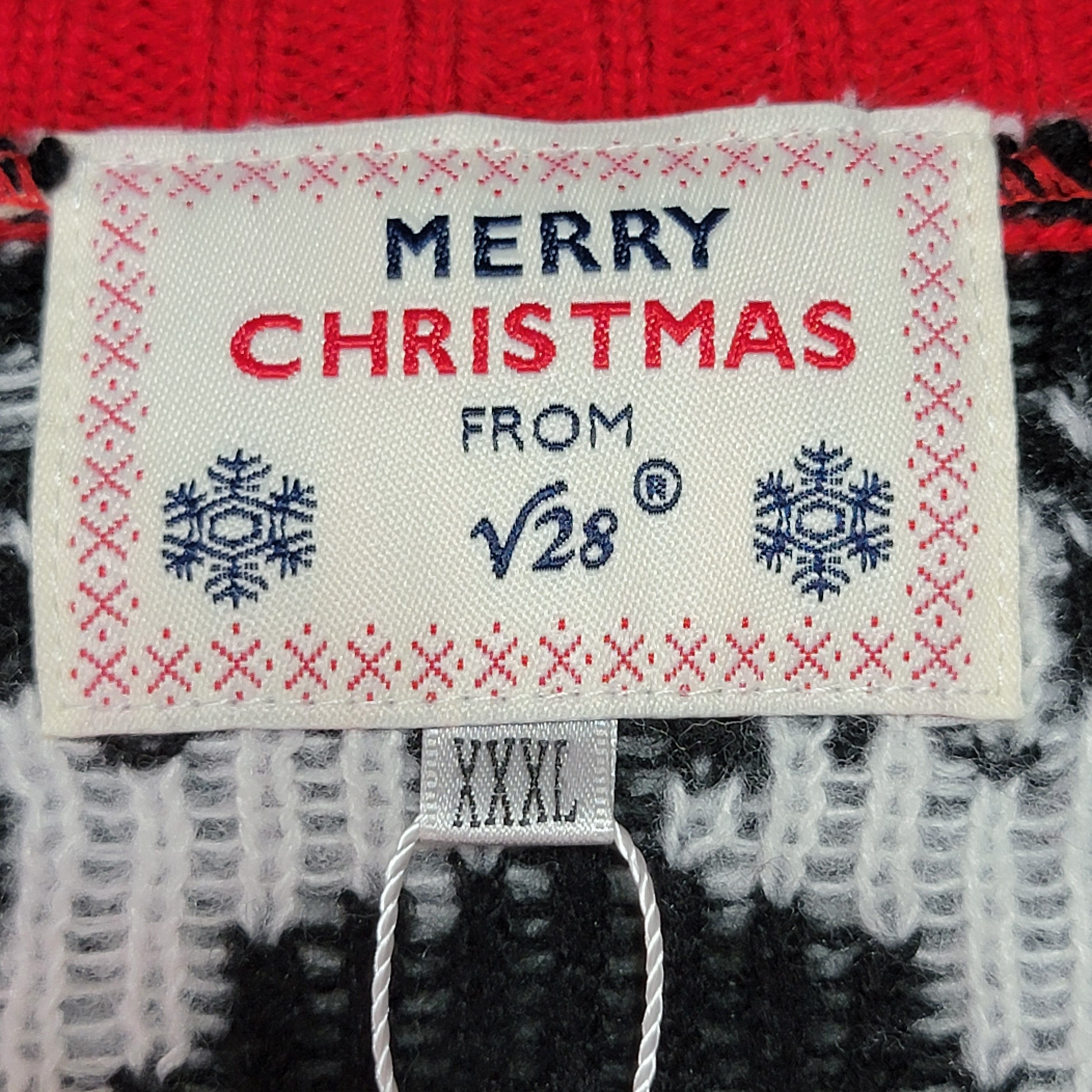 Other V28 Knit Christmas Cardigan Sweater w/ Reindeer-XXXL NWT Size 3XL / US 20-22 - 4 Thumbnail