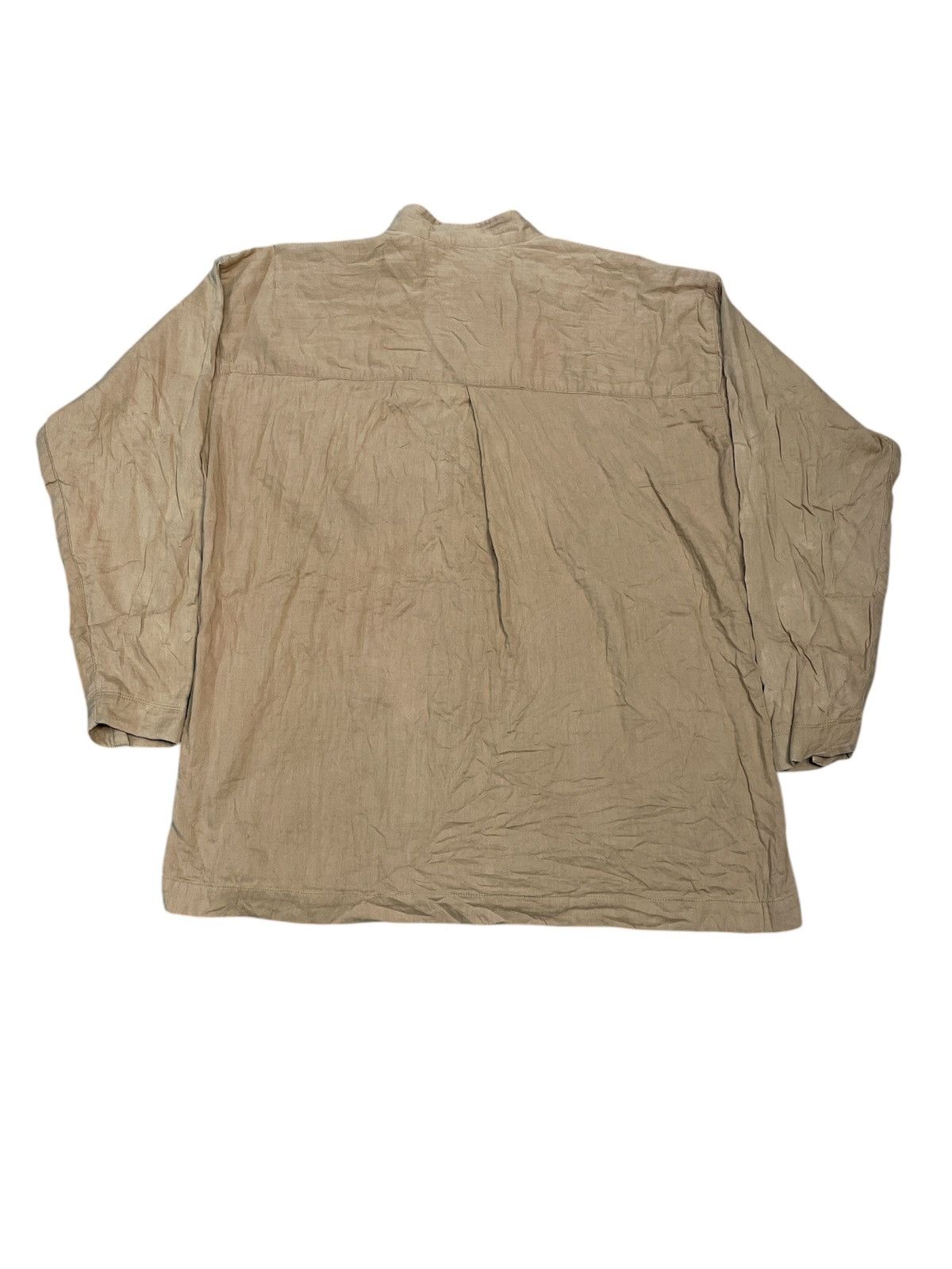 Issey Miyake Issey Miyake Asymmetrical Wrap Shirt Size US M / EU 48-50 / 2 - 3 Thumbnail