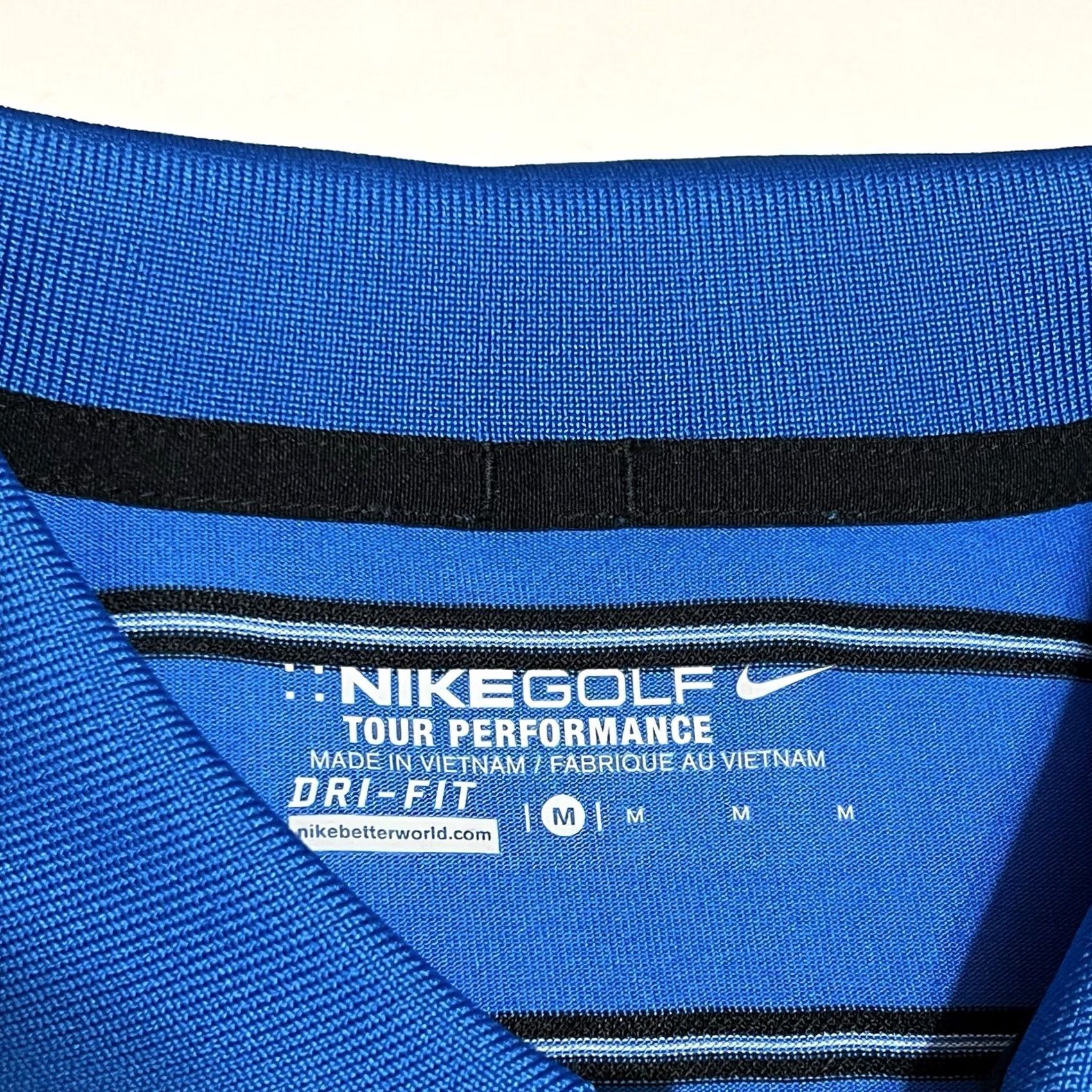 Nike Nike Golf Tour Performance Polo Shirt Mens M Blue Striped Short Sleeve Sawgrass Polo Shirt Mens M Blue Striped Short Sleeve Nike Golf Tour Performance Size US M / EU 48-50 / 2 - 7 Thumbnail