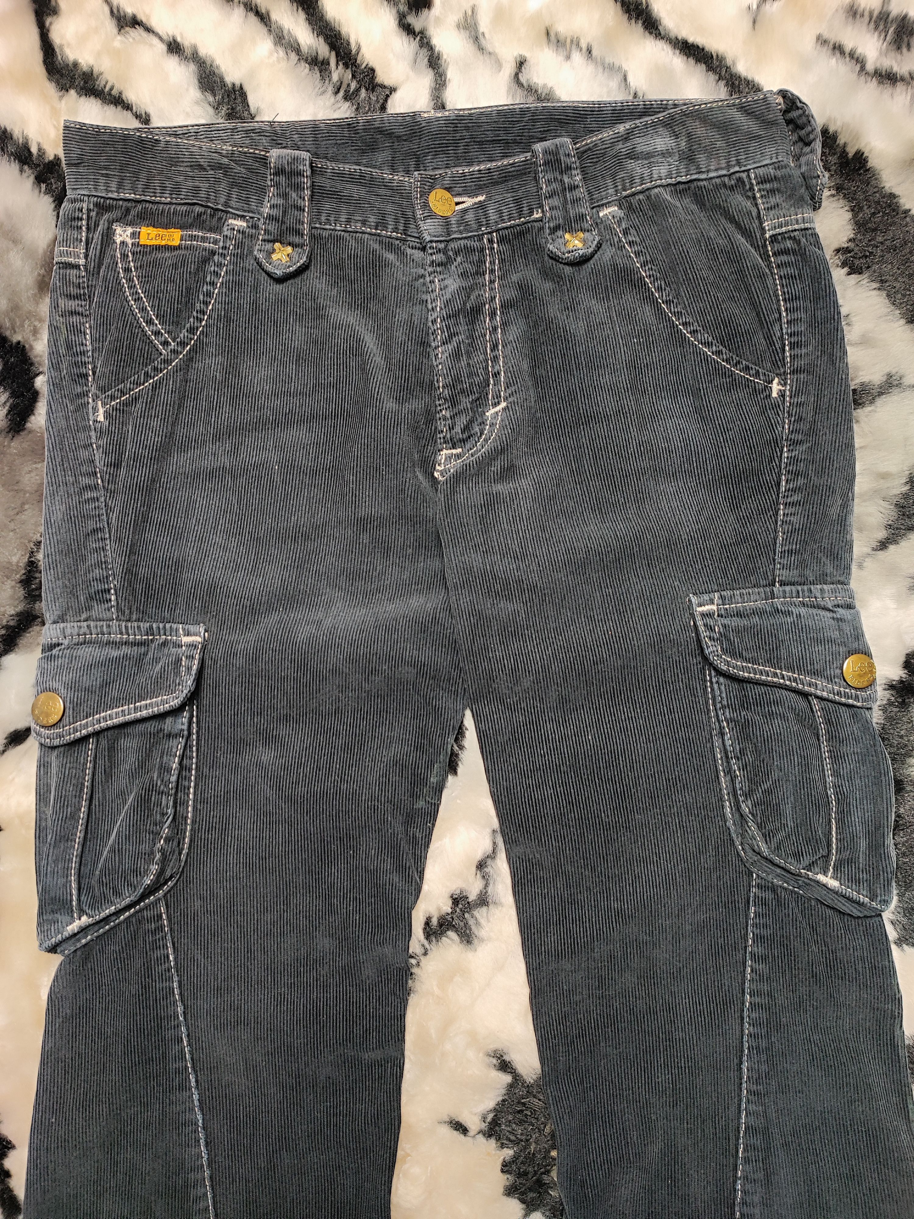 Lee Lee Bootcut Cargo Corduroy Size US 32 / EU 48 - 5 Thumbnail
