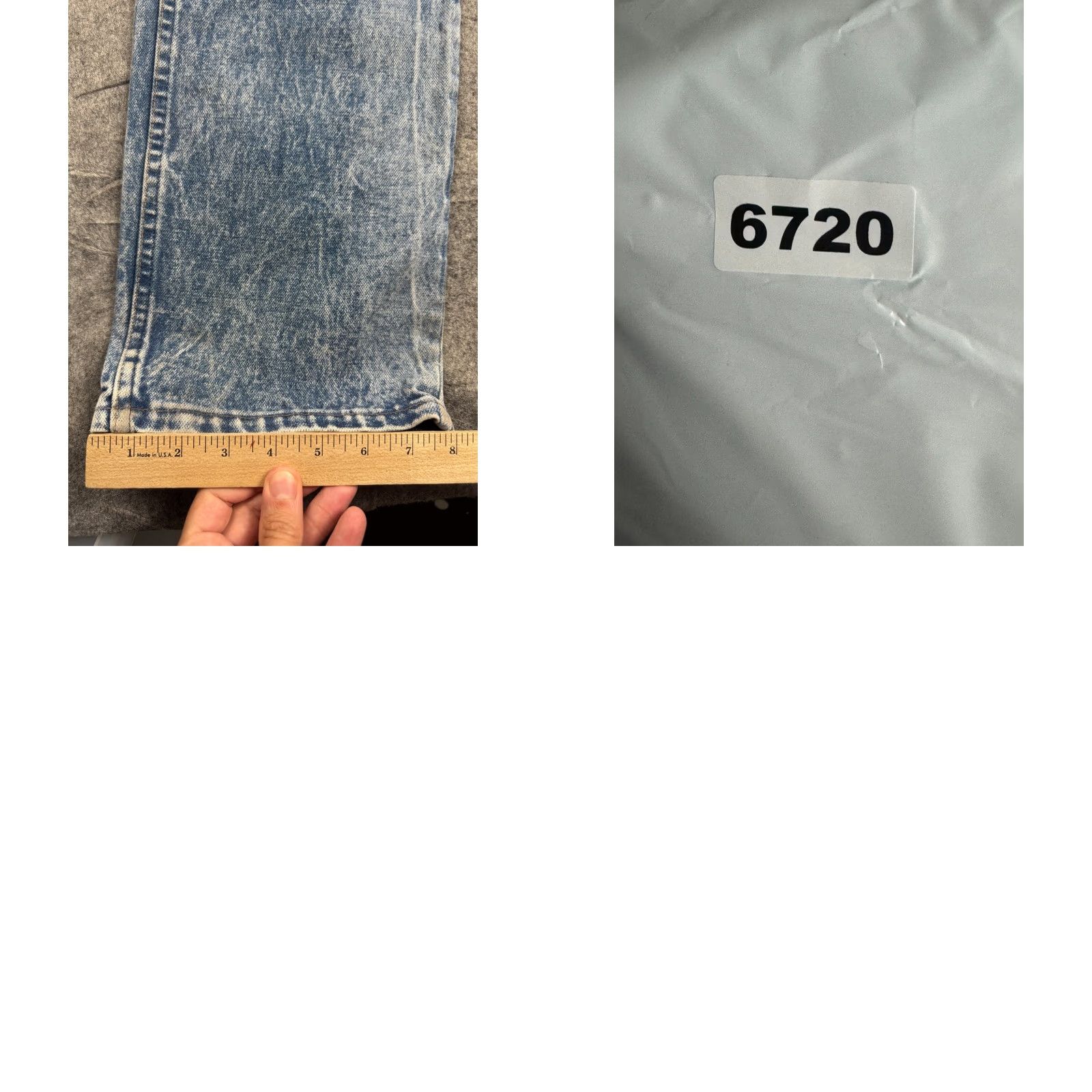 Wrangler VINTAGE Wrangler Jeans Mens 34 x 34 Blue USA Cowboy Worn 13MWZHN 5-Pocket Straight Regular Inseam 34 Mens Size US 34 / EU 50 - 9 Thumbnail