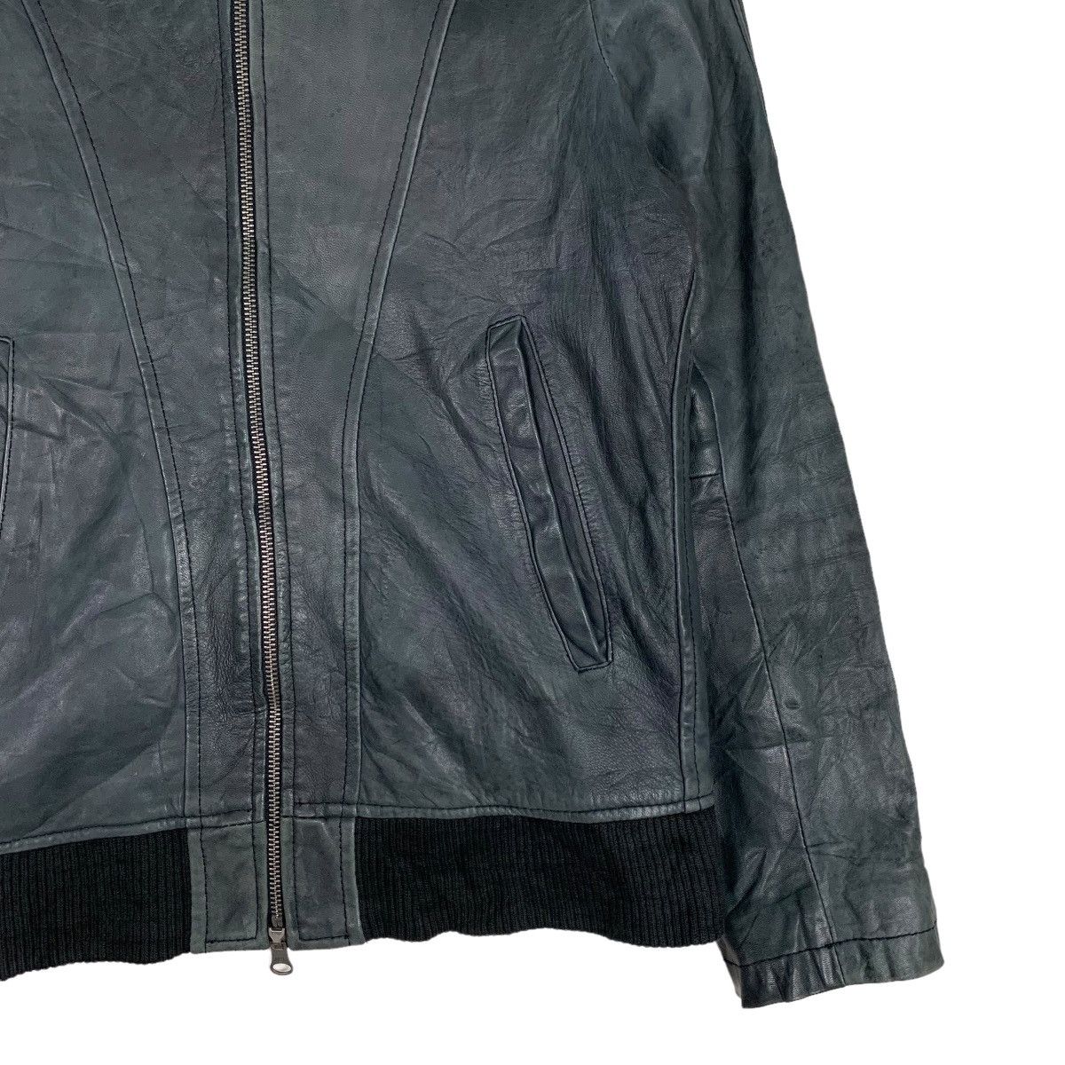 NANO universe NANO UNIVERSE Sheep Skin Leather Jacket #0369-C17 Size US S / EU 44-46 / 1 - 4 Thumbnail