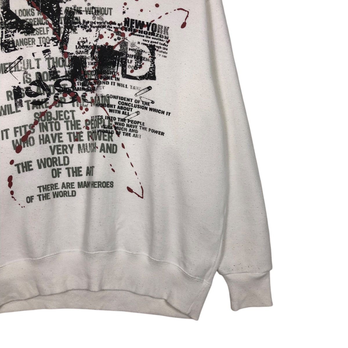 Japanese Brand 📌Vintage Sweatshirt Streetwear Breaks Big Logo Size US M / EU 48-50 / 2 - 6 Thumbnail