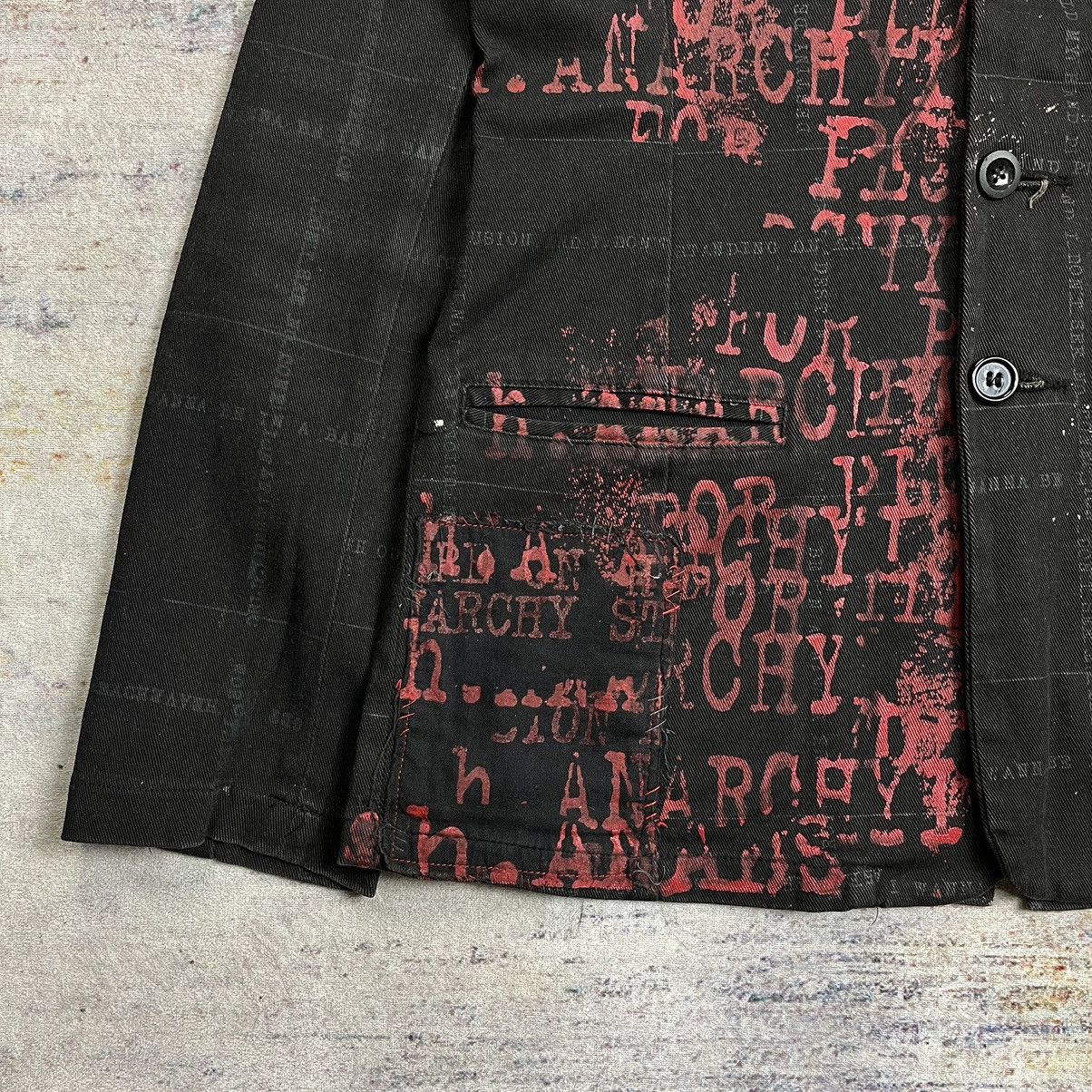 If Six Was Nine Y2k H.Anarchyism punk seditionaries patchwork jacket Size US S / EU 44-46 / 1 - 4 Thumbnail