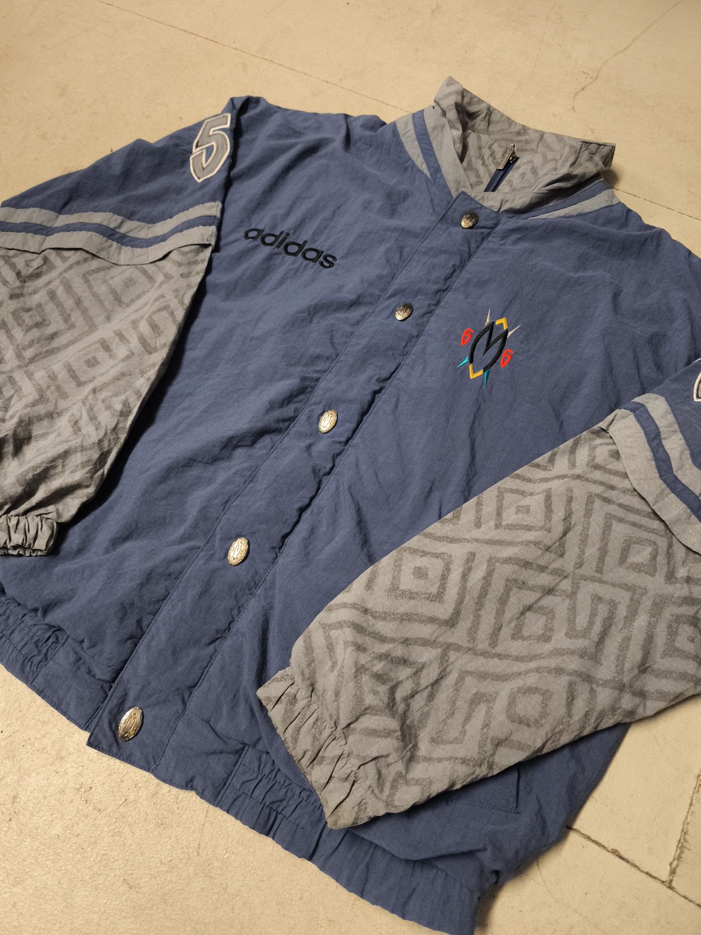 Adidas × Vintage Adidas x Dikembe Mutombo Jacket Size US M / EU 48-50 / 2 - 5 Thumbnail