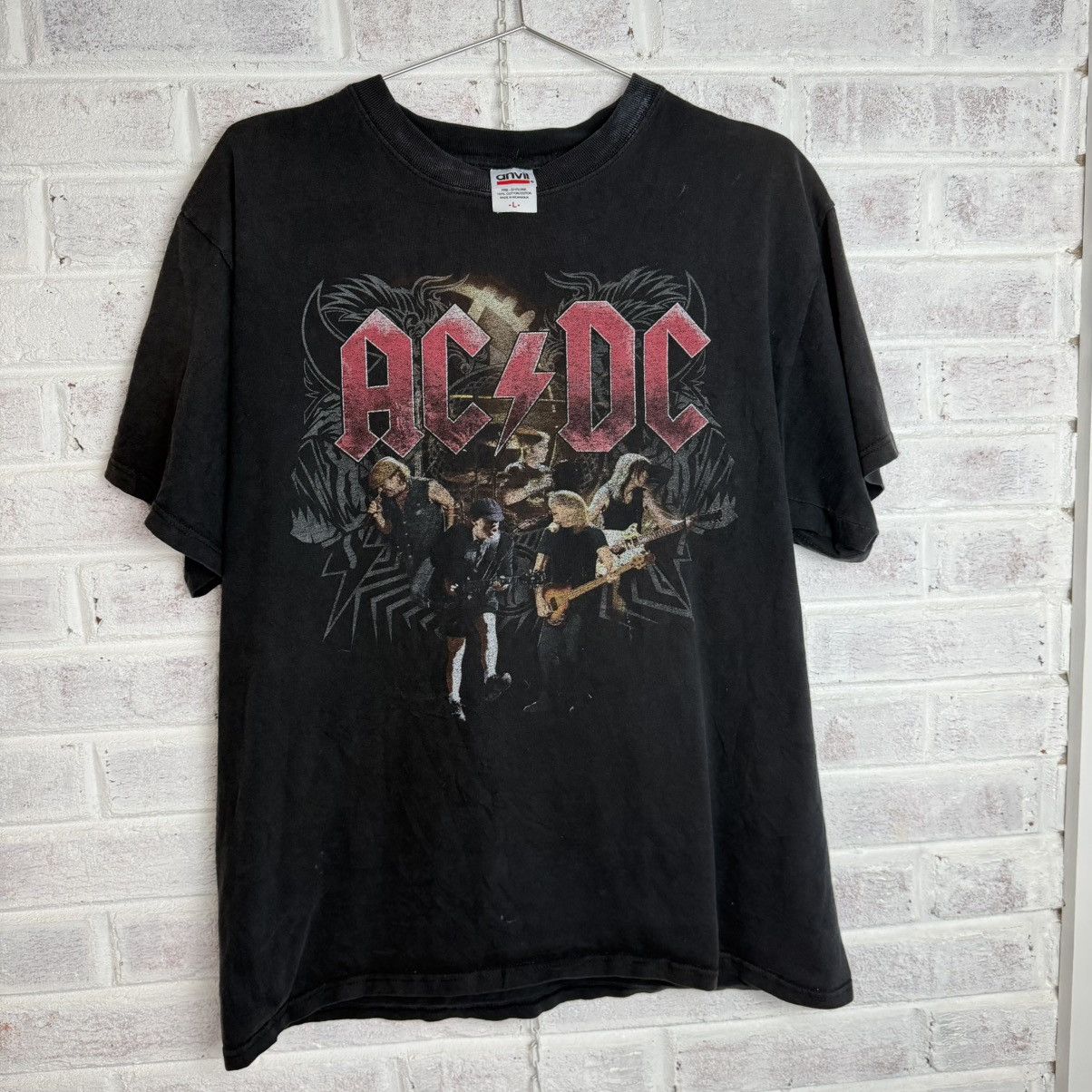 AC/DC 2010 AC/DC Black Ice Tour Tshirts | Grailed
