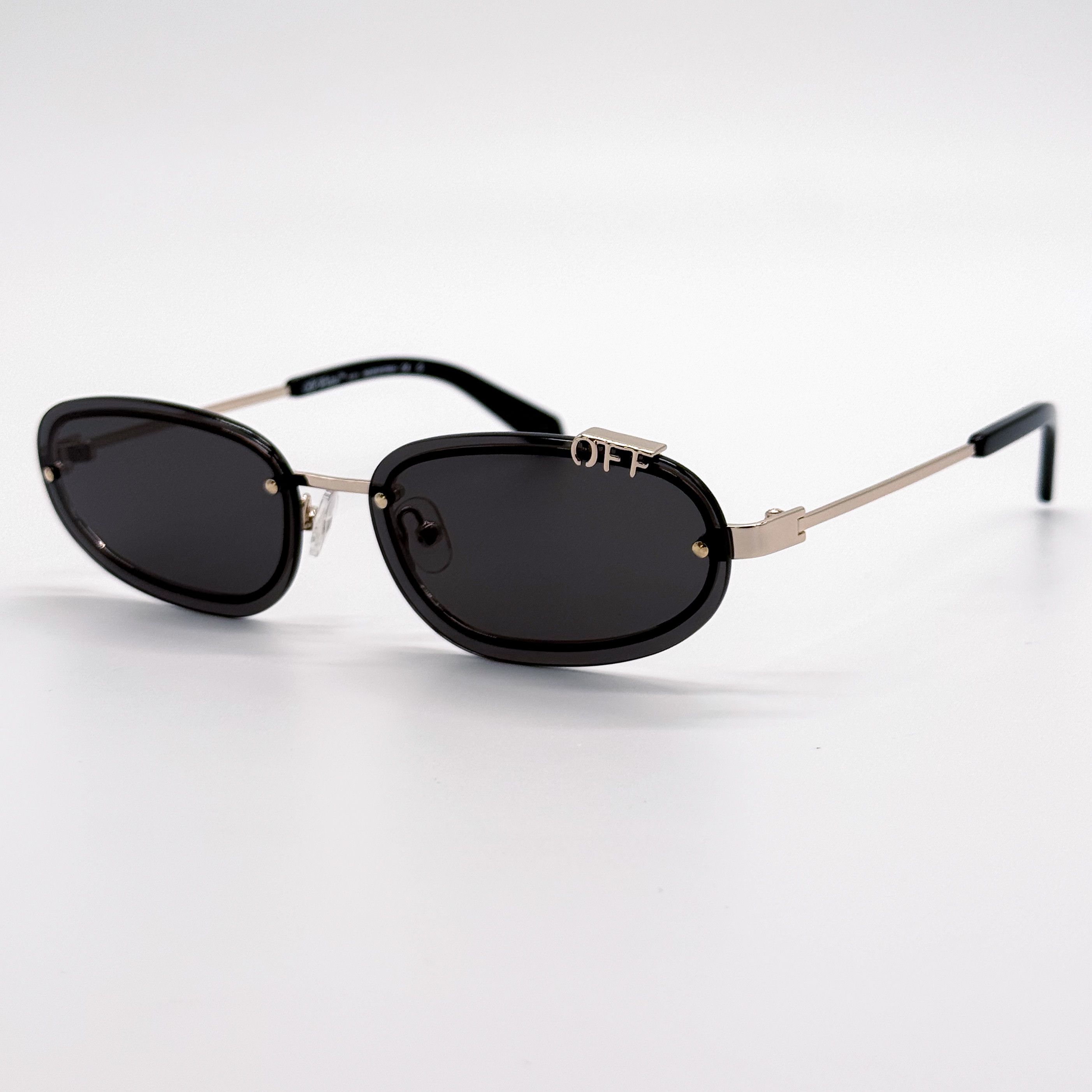 Off-White NEW OFF-WHITE ANDY 11007 BLACK UNISEX SUNGLASSES 