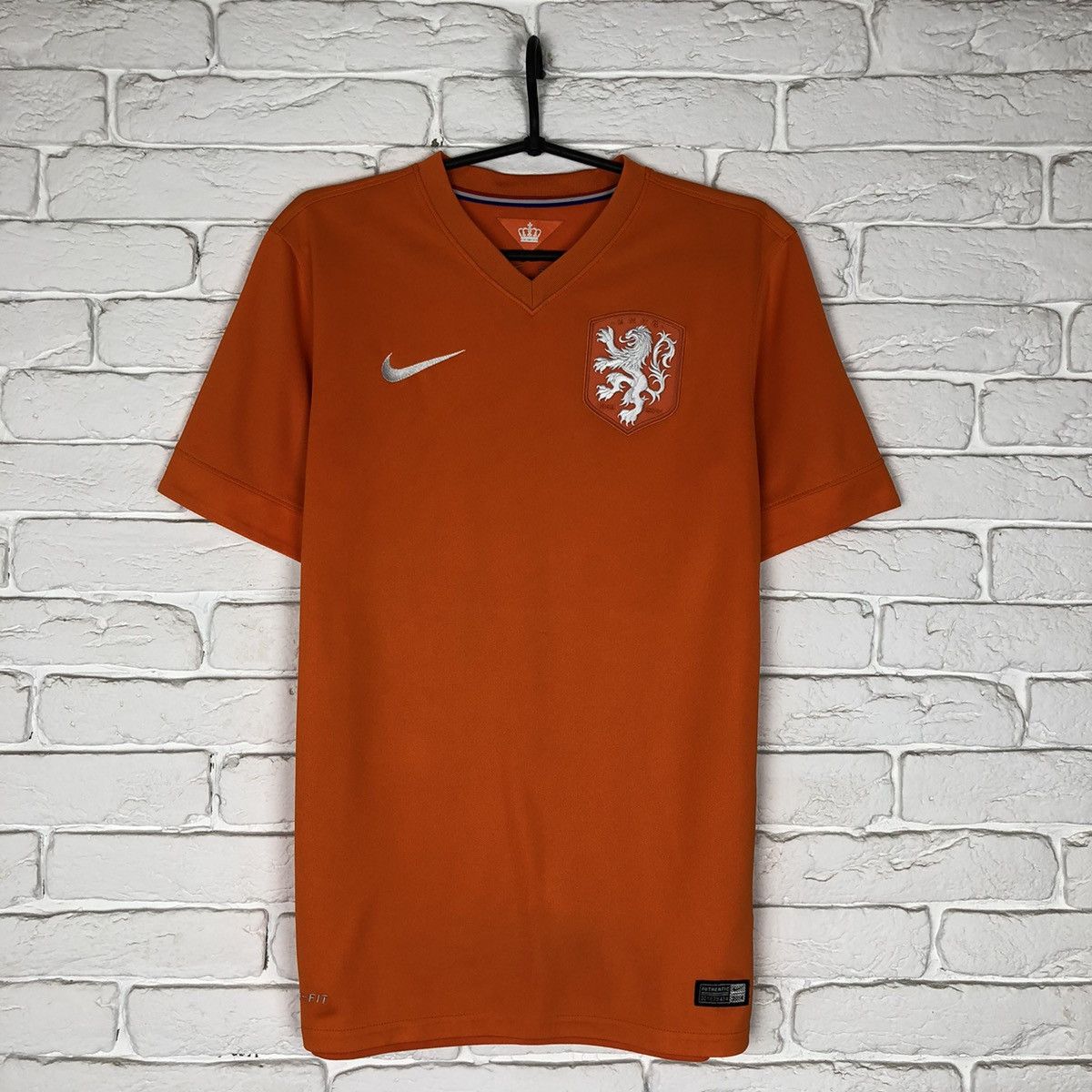 Nike Nike Netherlands national team 2014 2015 home jersey Size US S / EU 44-46 / 1 - 1 Thumbnail