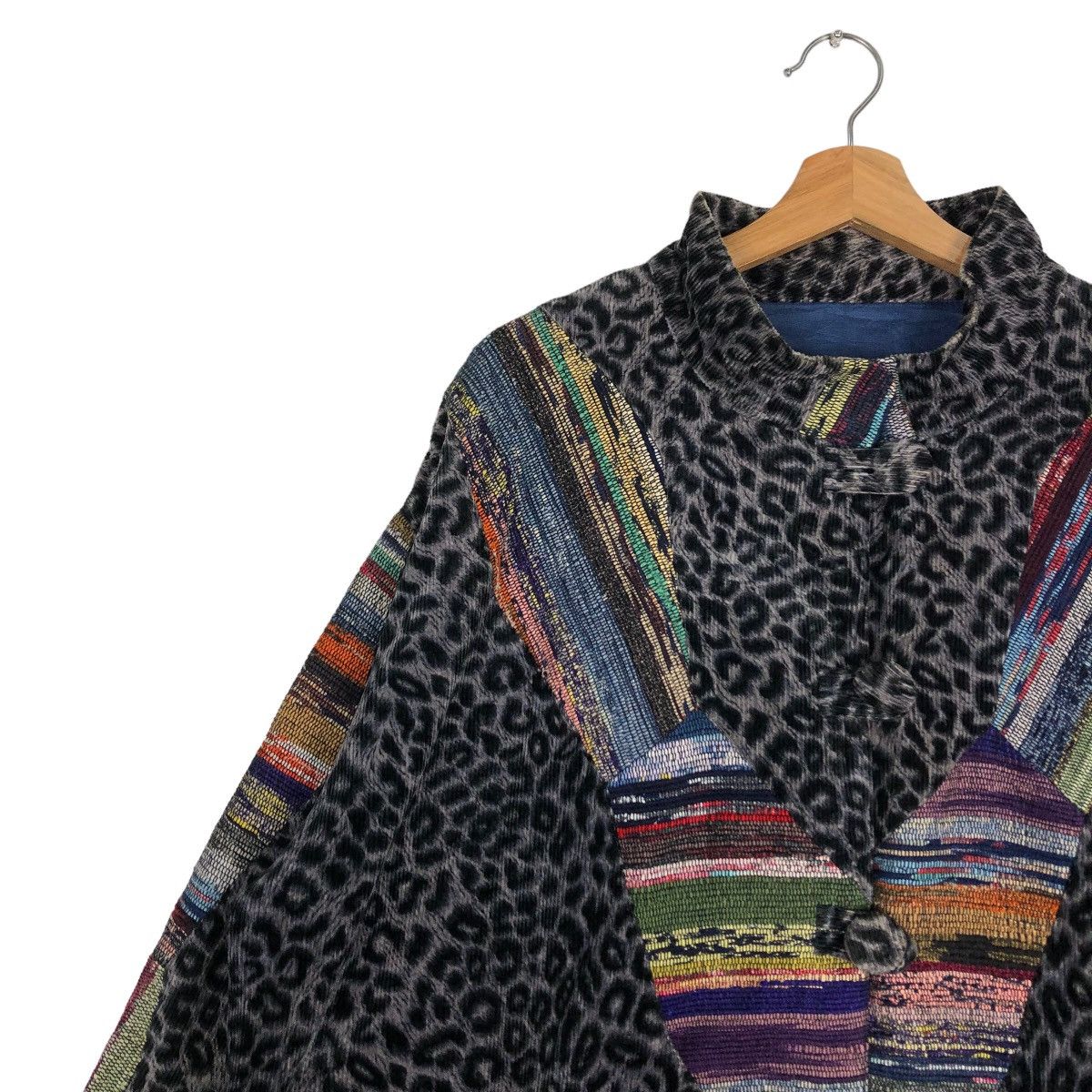 Japanese Brand 🔥Vtg Knit Jacket Hand Made Japan Inspire Kapital Size US M / EU 48-50 / 2 - 7 Thumbnail