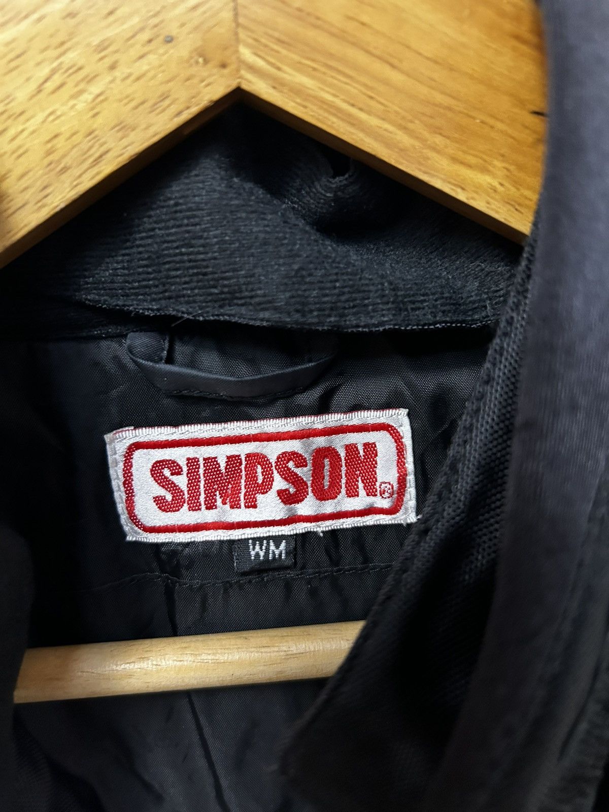 Vintage SIMPSON Girl Biker Vintage Racing Motorcycle jacket Size M / US 6-8 / IT 42-44 - 12 Thumbnail