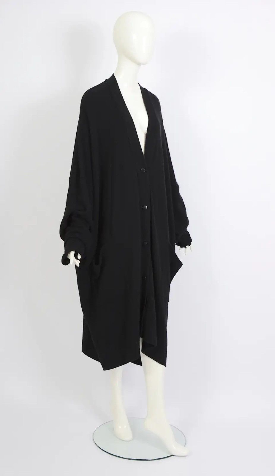 Issey Miyake × Japanese Brand Issey Miyake 1980s archive brush label wool cocoon cardigan Size M / US 6-8 / IT 42-44 - 8 Thumbnail