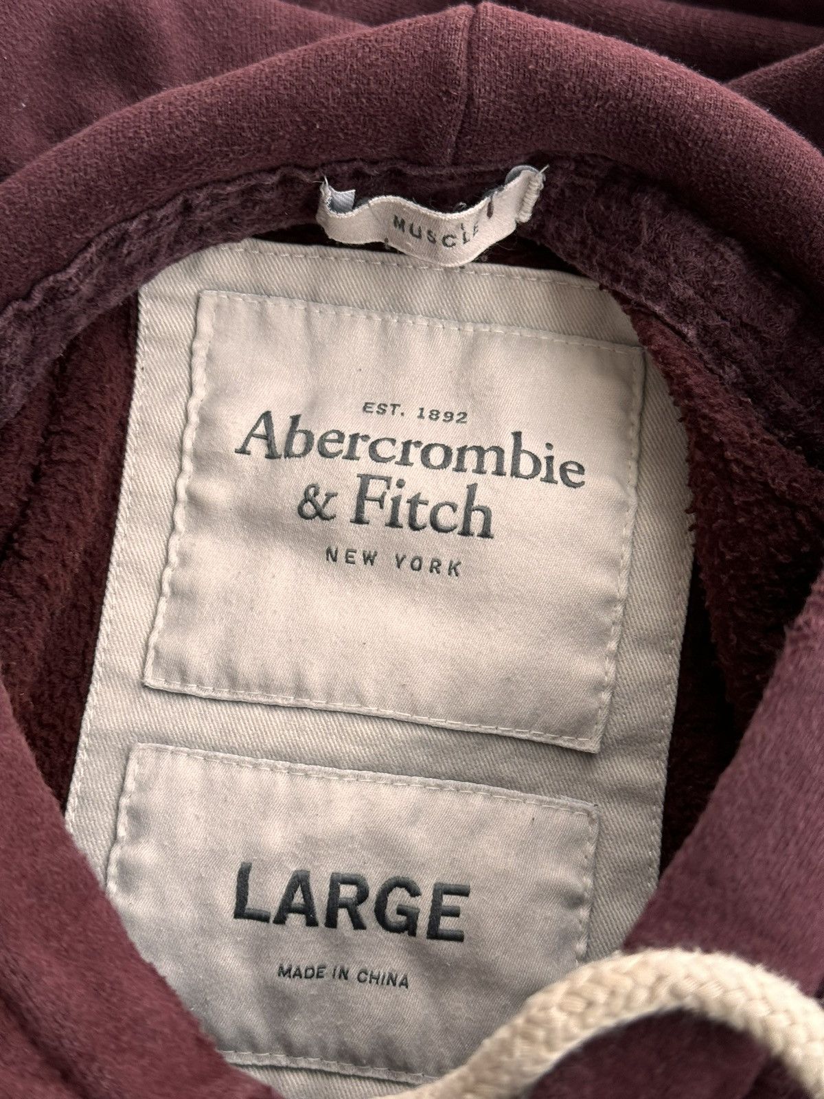 Abercrombie & Fitch Vintage Abercrombie & Fitch Japanese Distressed Hoodie Size US L / EU 52-54 / 3 - 14 Thumbnail