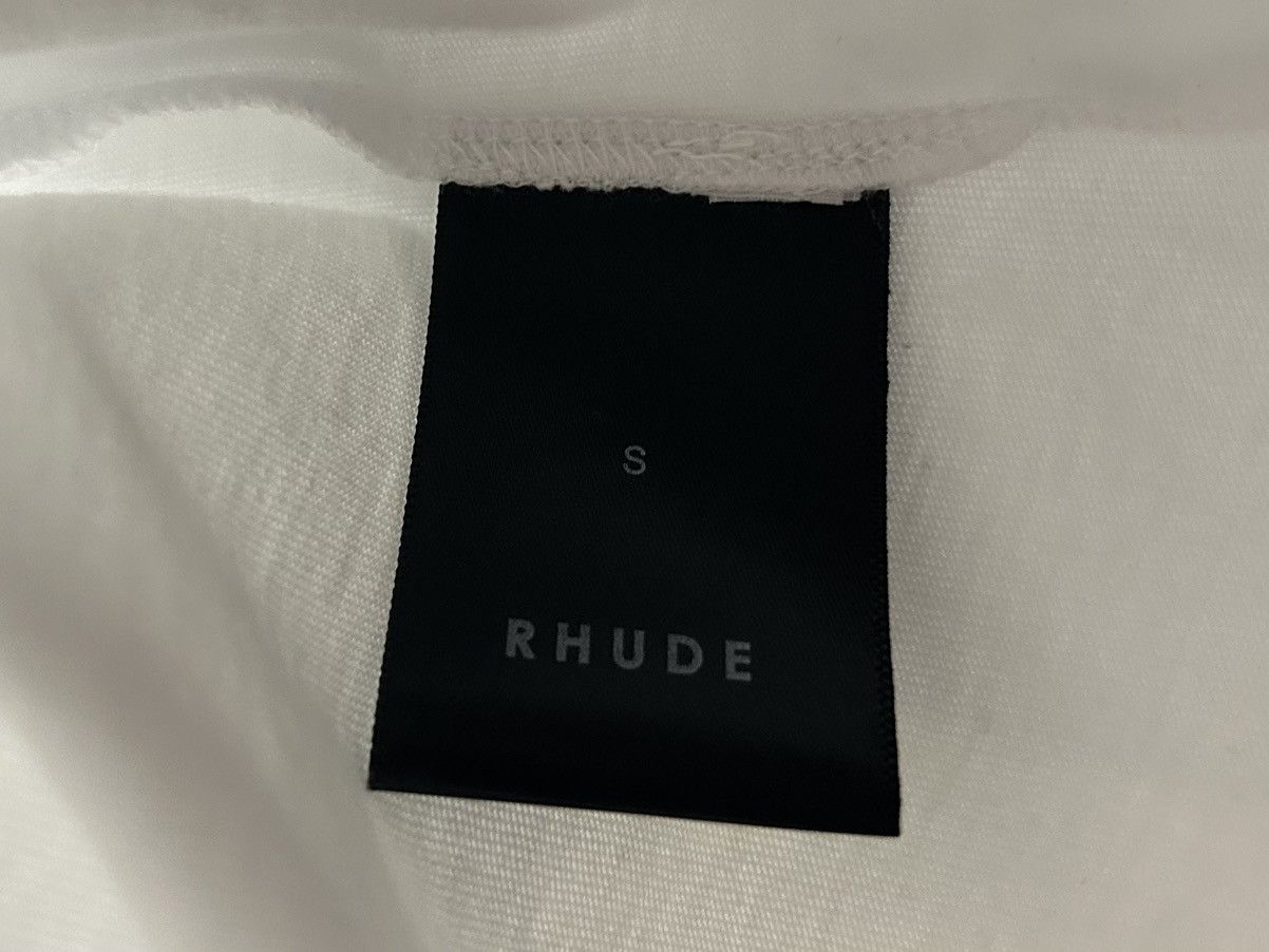 Rhude Rhude Embroidered Raglan Logo Tee Size US S / EU 44-46 / 1 - 4 Thumbnail