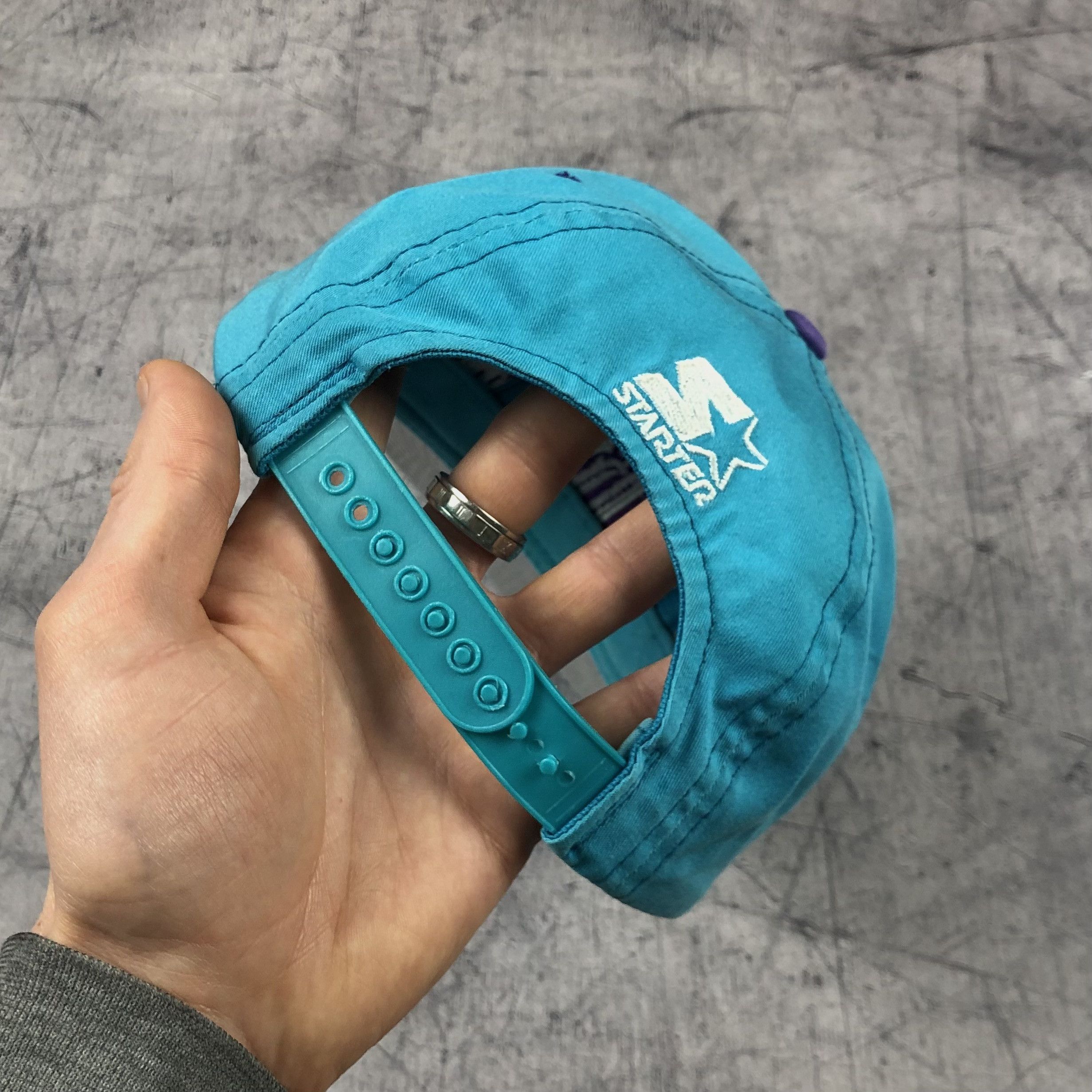 NBA NBA 90s Charlotte Hornets Cap Starter korea Size ONE SIZE - 5 Thumbnail