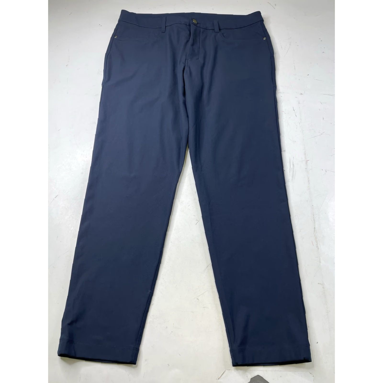 Lululemon Lululemon Pants Men 34 Blue ABC Classic Fit 5 Pocket Warpstreme Trouser Chino Straight Leg Size US 34 / EU 50 - 3 Thumbnail