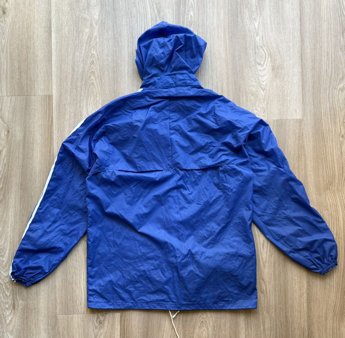 Adidas Vintage 70-80s Adidas Ventex Blue Windbreaker Track Jacket Size US M / EU 48-50 / 2 - 10 Thumbnail