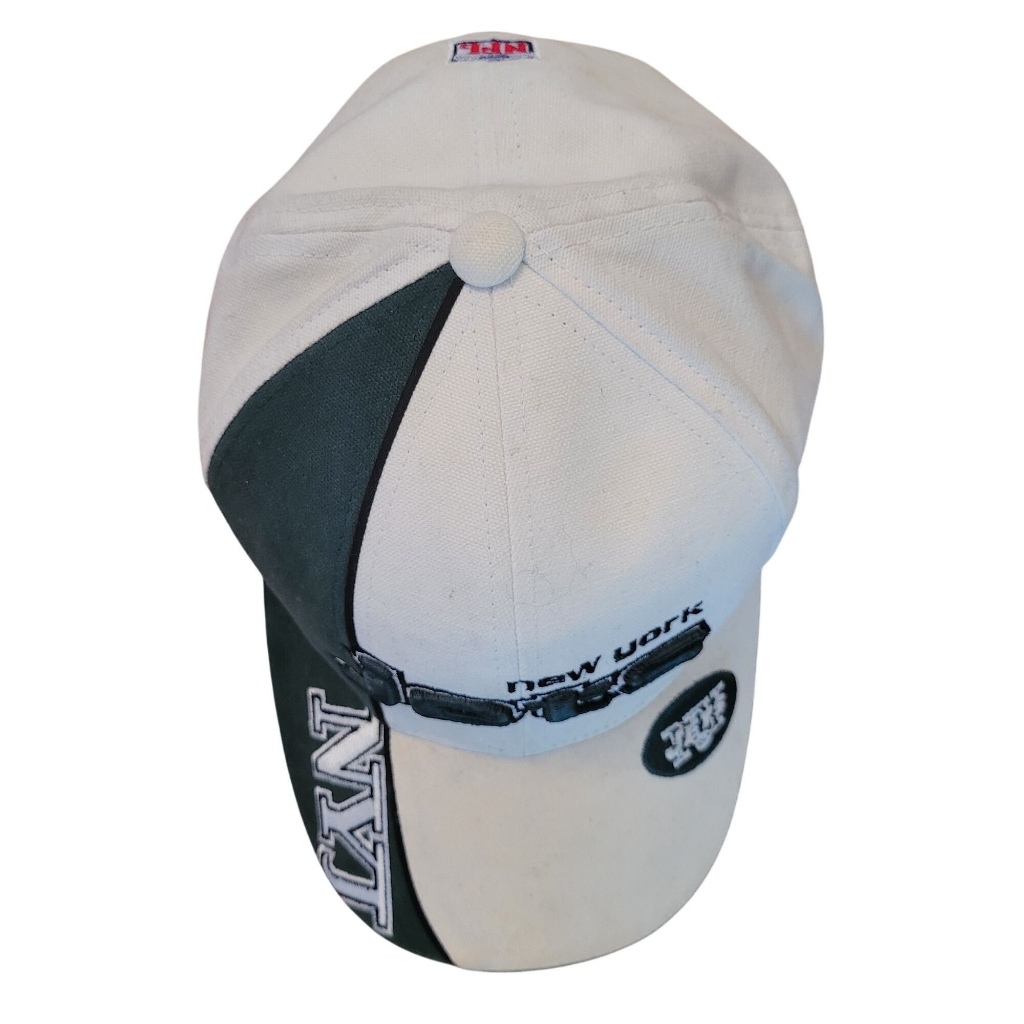 Reebok Vintage Reebok NFL Pro Line New York Jets Hat White Green OS Size ONE SIZE - 14 Thumbnail