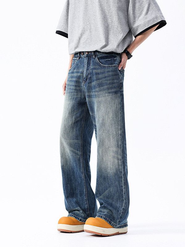 Vintage American retro washed cleanfit jeans Size US 32 / EU 48 - 3 Thumbnail
