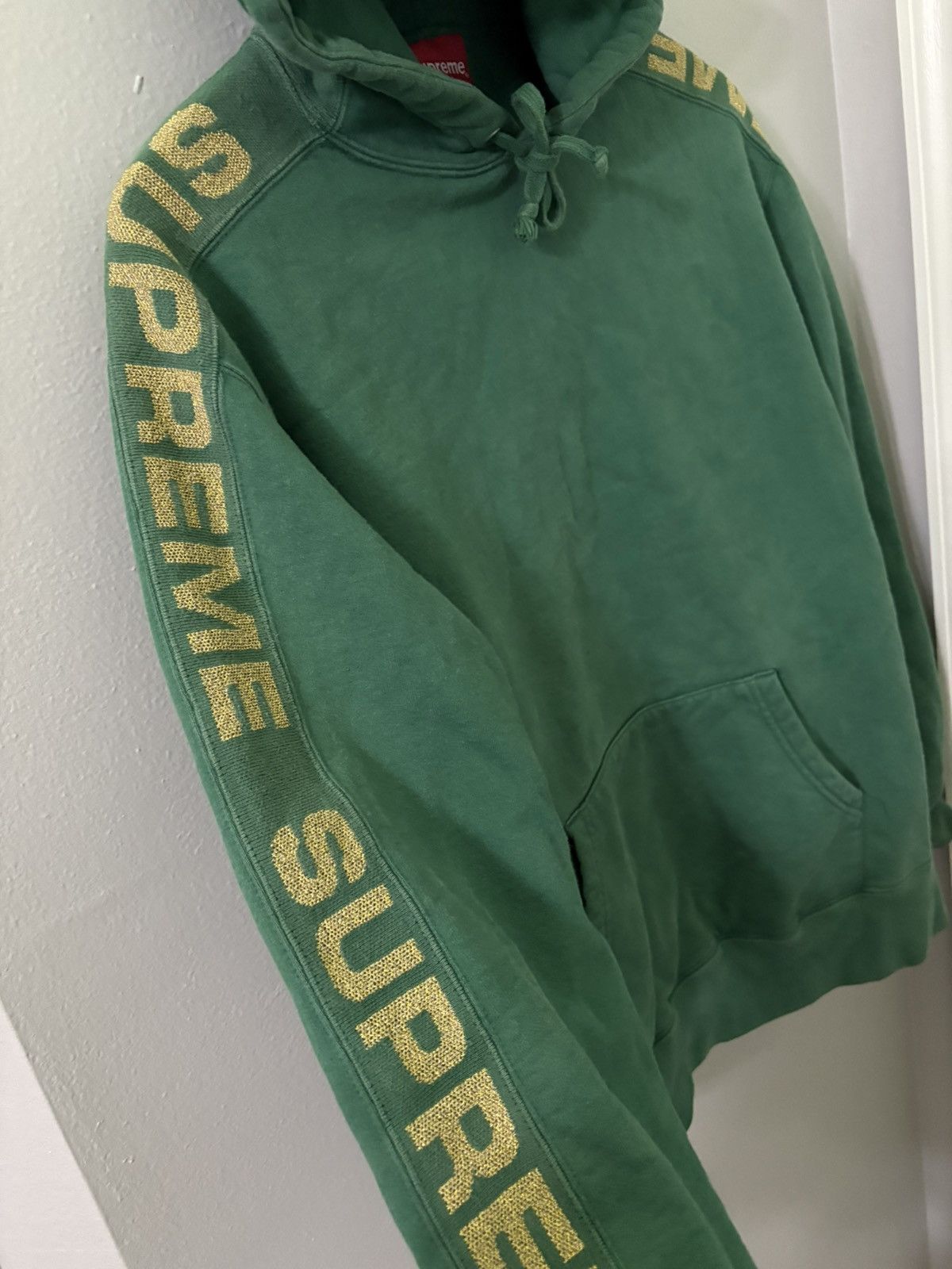Supreme Supreme Metallic Rib Hooded Sweatshirt Size US M / EU 48-50 / 2 - 5 Thumbnail