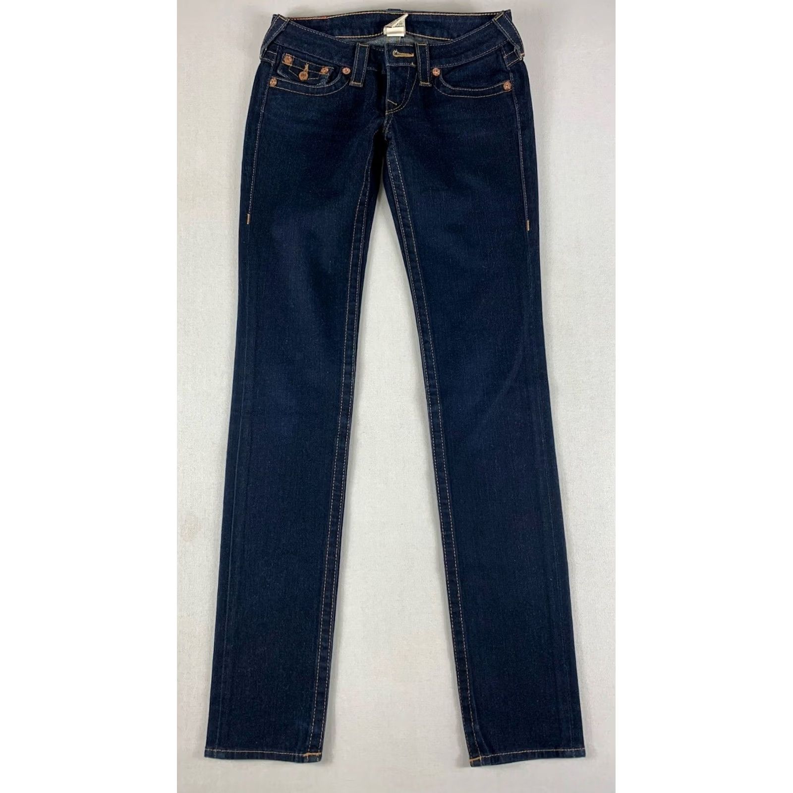 True Religion True Religion Julie Jeans Womens Size 25 Blue USA Size 42" / US 20 - 2 Thumbnail