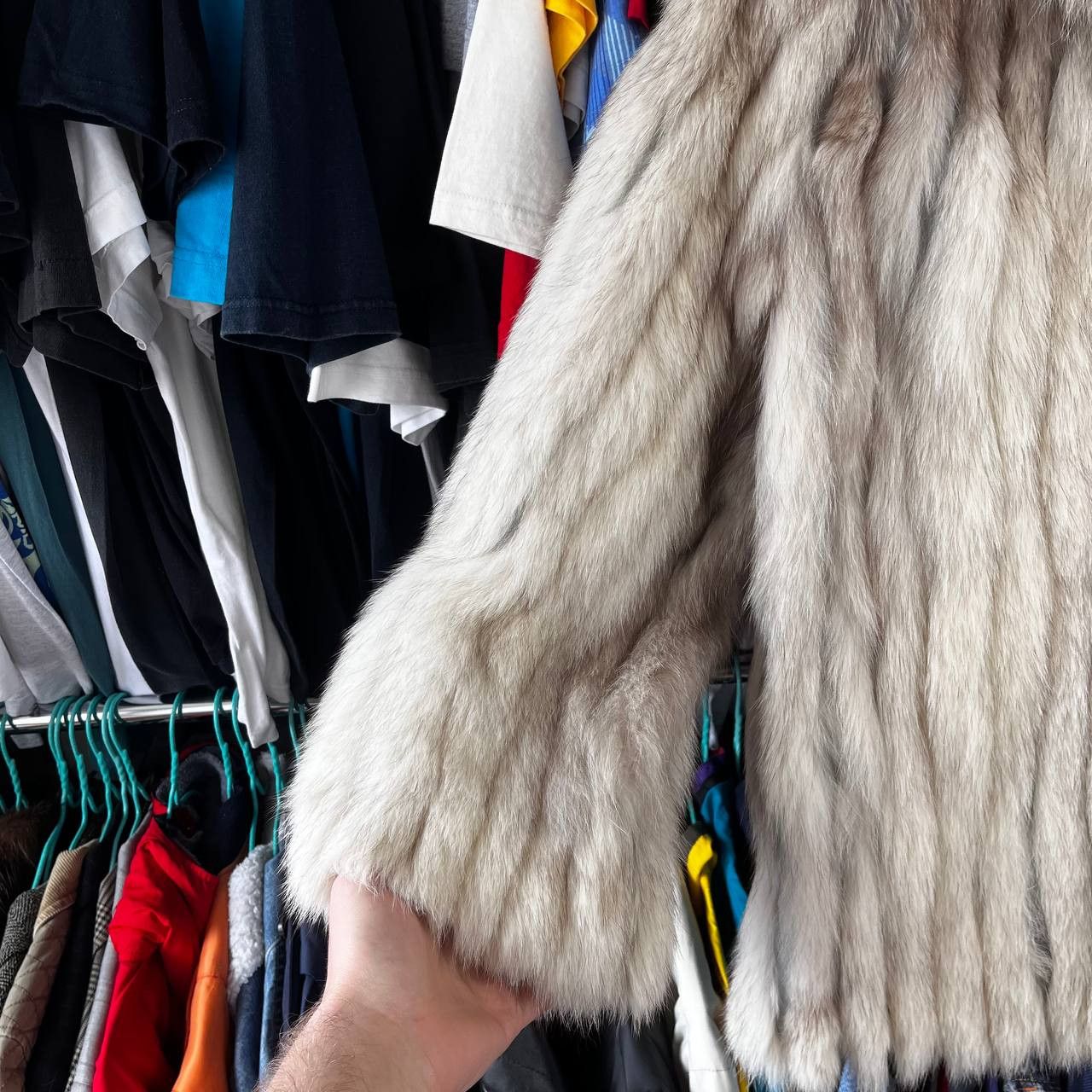 Vintage Vintage Luxury Saga Fox Silver Label Fur Coat Size 14 Size M / US 6-8 / IT 42-44 - 5 Thumbnail