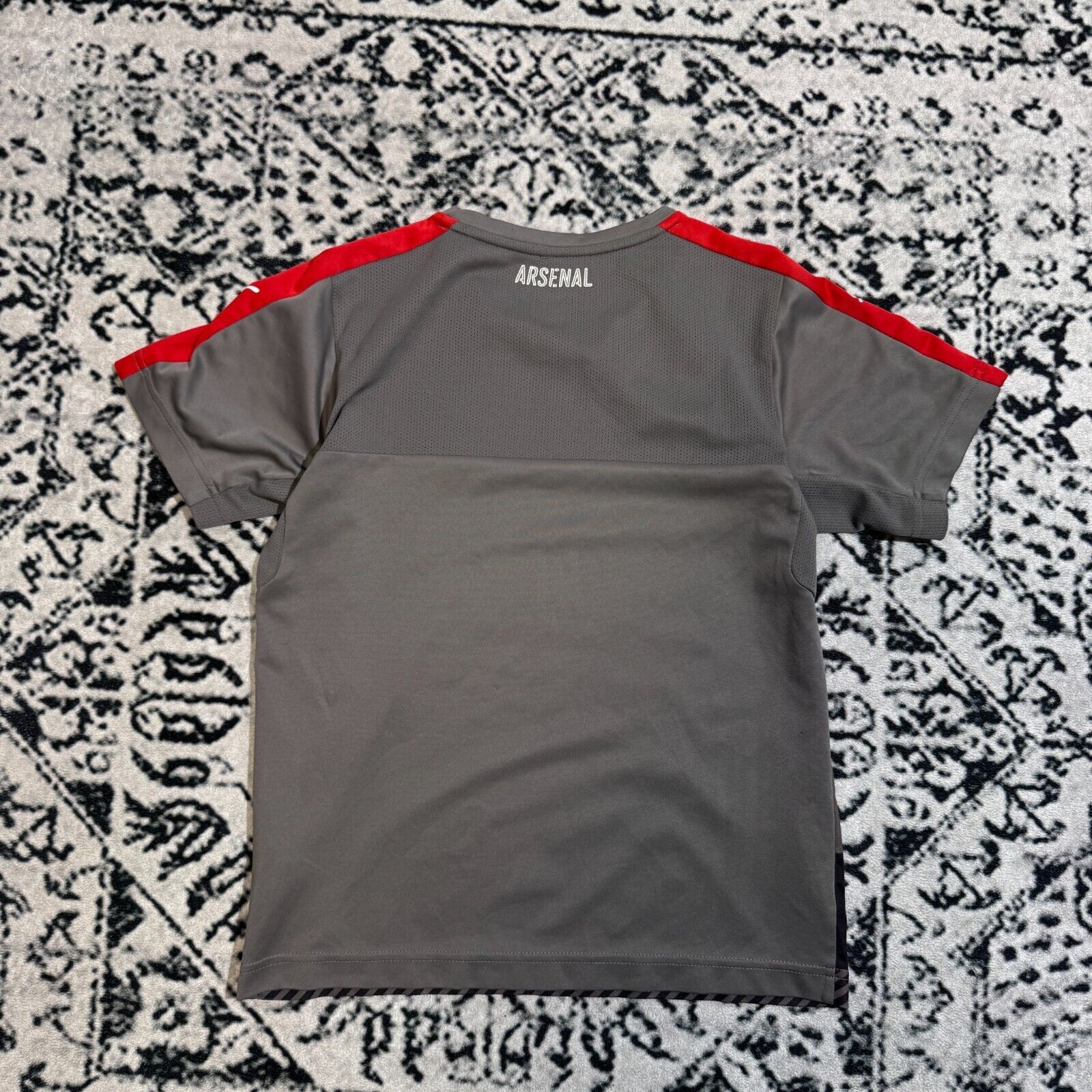 Puma × Vintage Vintage Puma Gray Polyester Jersey T-Shirt Size XS Arsenal Size US XS / EU 42 / 0 - 9 Thumbnail