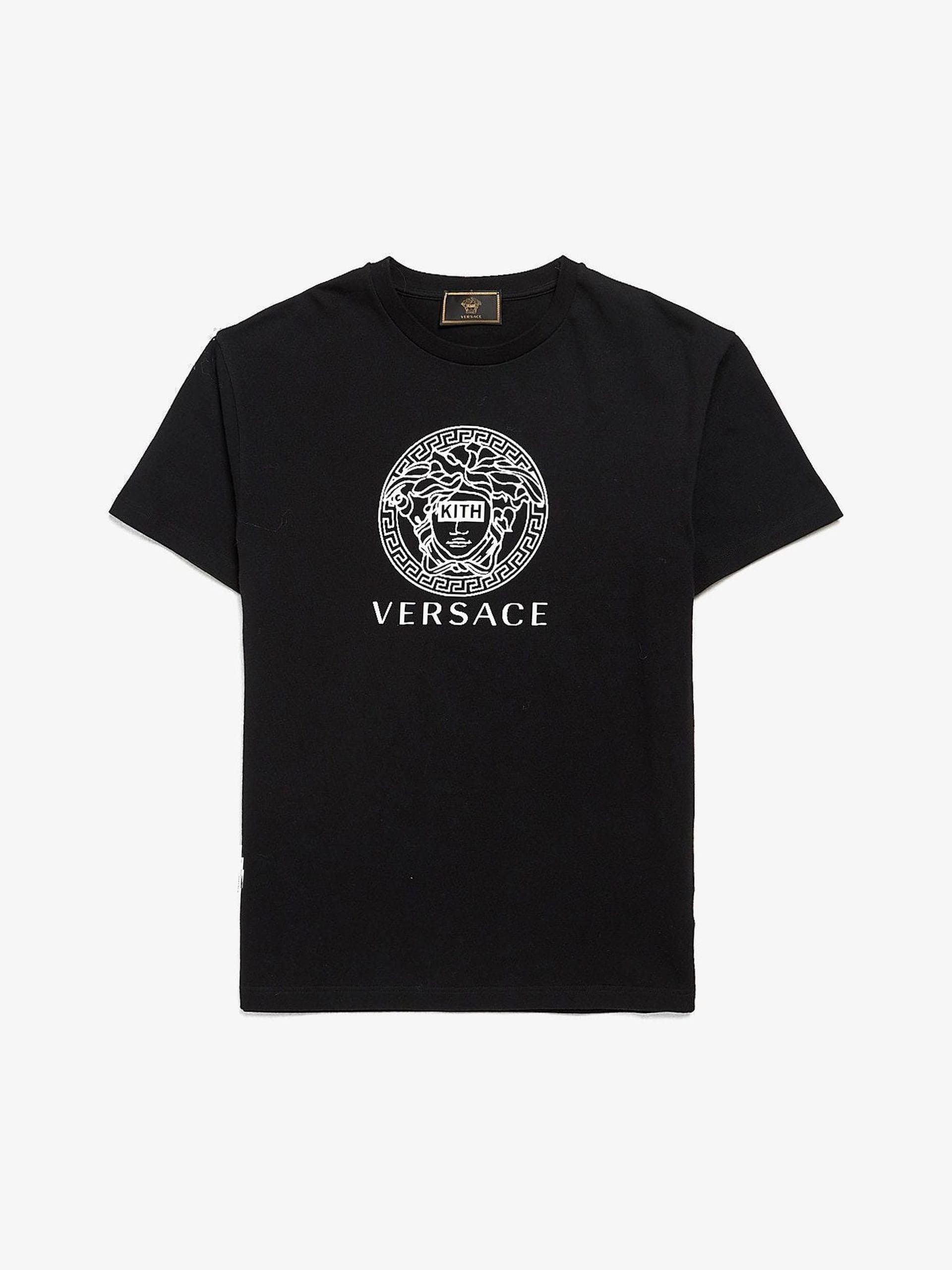Black Logo Printed Oversized T-Shirt