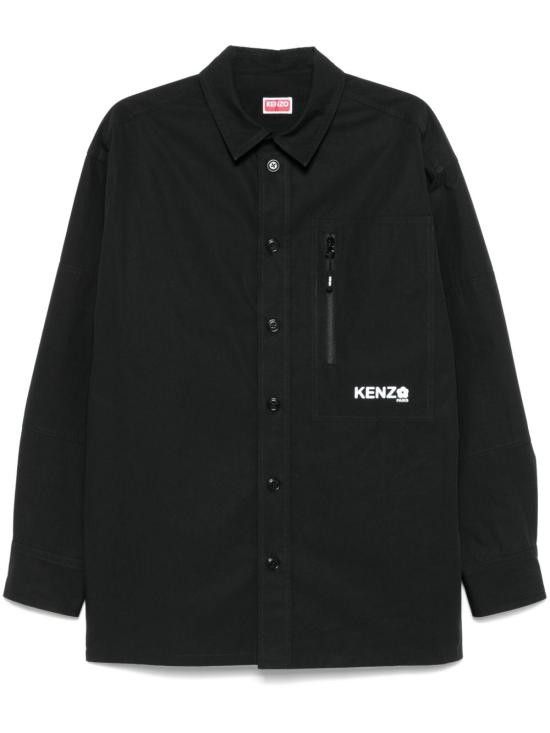 Kenzo KENZO Men Long Tops FF55CH504 9LP99 Black Size US M / EU 48-50 / 2 - 1 Thumbnail