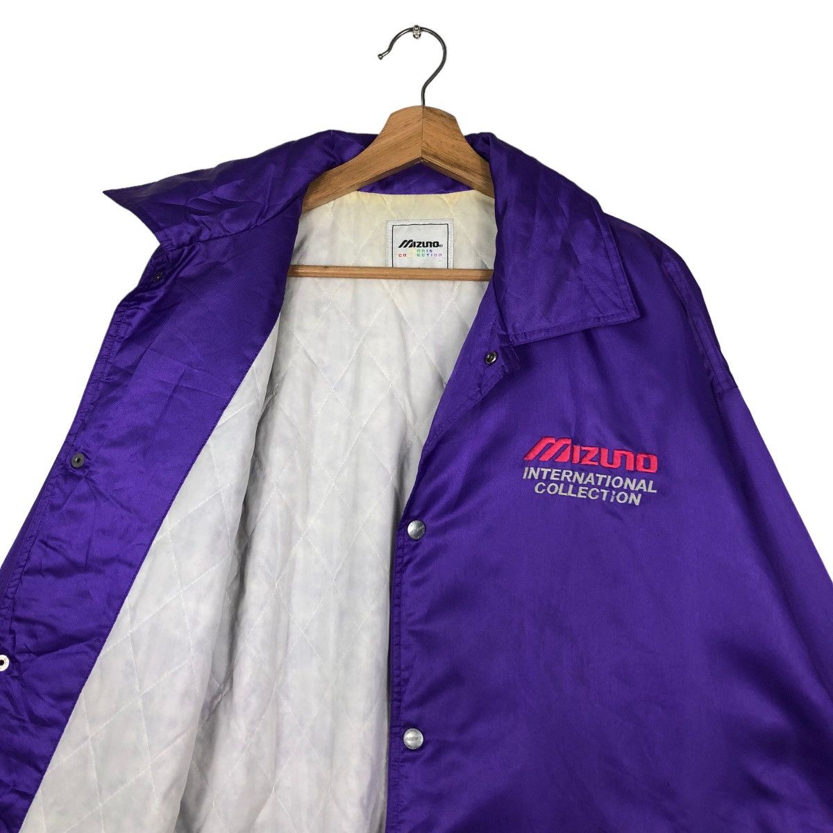 Japanese Brand 🔥Vintage Sportswear Snap Jacket Mizuno Tennis Collections Size US L / EU 52-54 / 3 - 12 Thumbnail