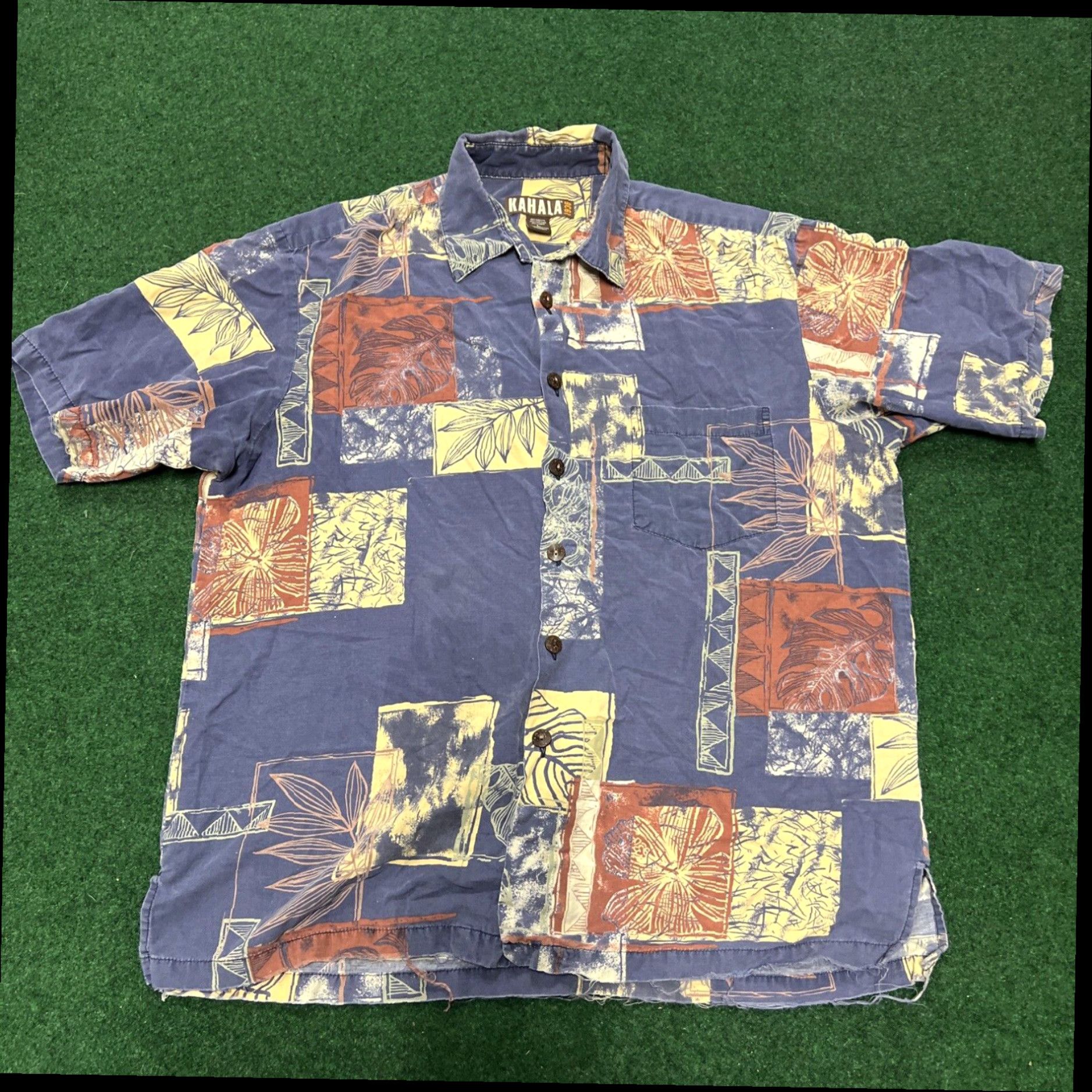 Vintage Kahala Hawaiian Shirt Size Large beach Summer Palms Outdoors Size US L / EU 52-54 / 3 - 1 Thumbnail