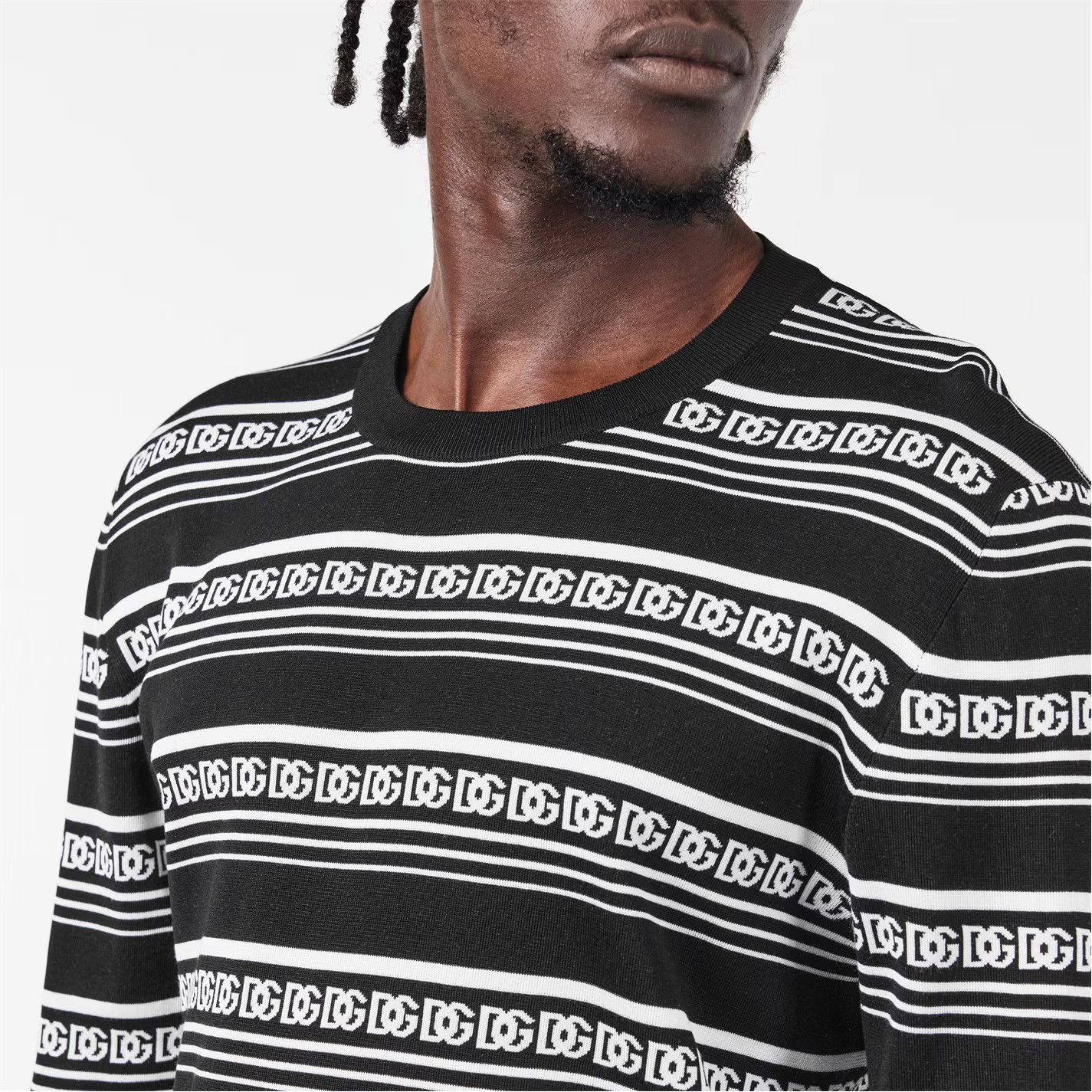 Dolce & Gabbana o1g2r1mq0426 Crew Neck Jumper in Multicolor Size US S / EU 44-46 / 1 - 5 Thumbnail