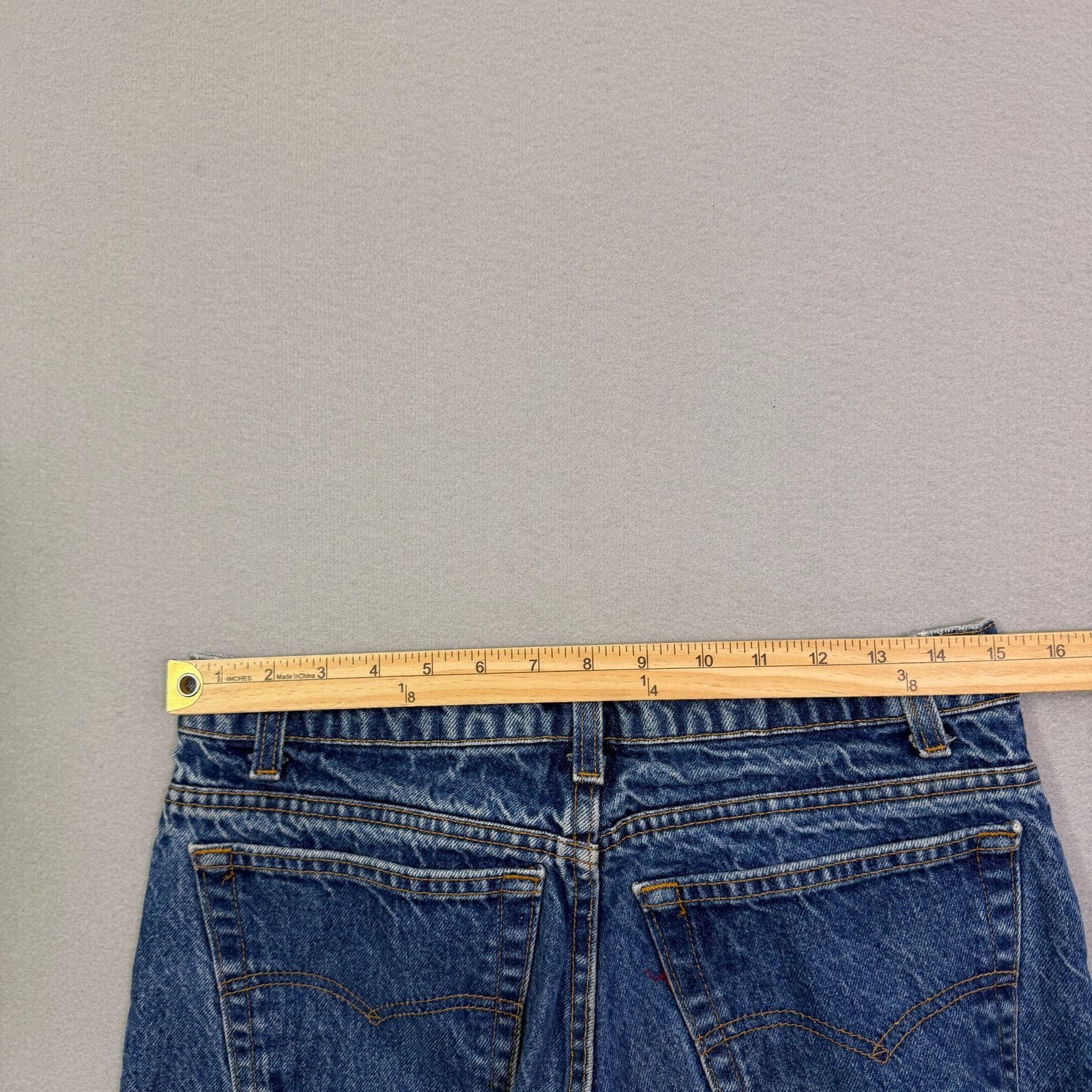 Levi's Vintage Levis 501 Jeans Men's 30x33 Measured Blue USA 90s Size US 30 / EU 46 - 8 Thumbnail