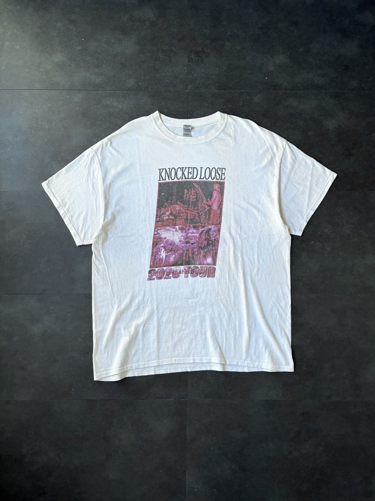 Band Tees 2020 Knocked Loose A Different Shade of Blue Band Tee Shirt Size US XL / EU 56 / 4 - 1 Thumbnail