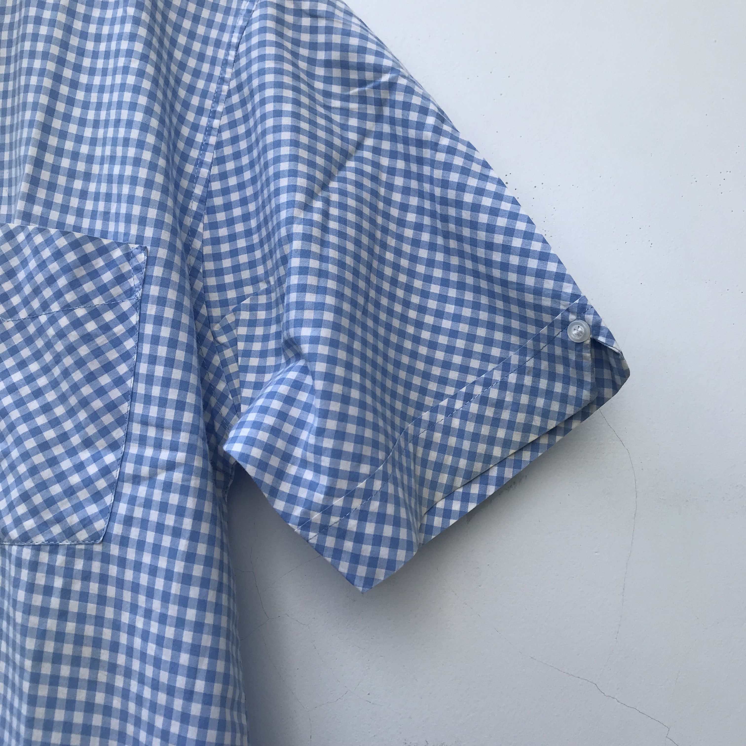 Other UK × Vintage Alfie Dandy Skinheads shirt Blue Gingham Trimfit button down Size US M / EU 48-50 / 2 - 9 Thumbnail