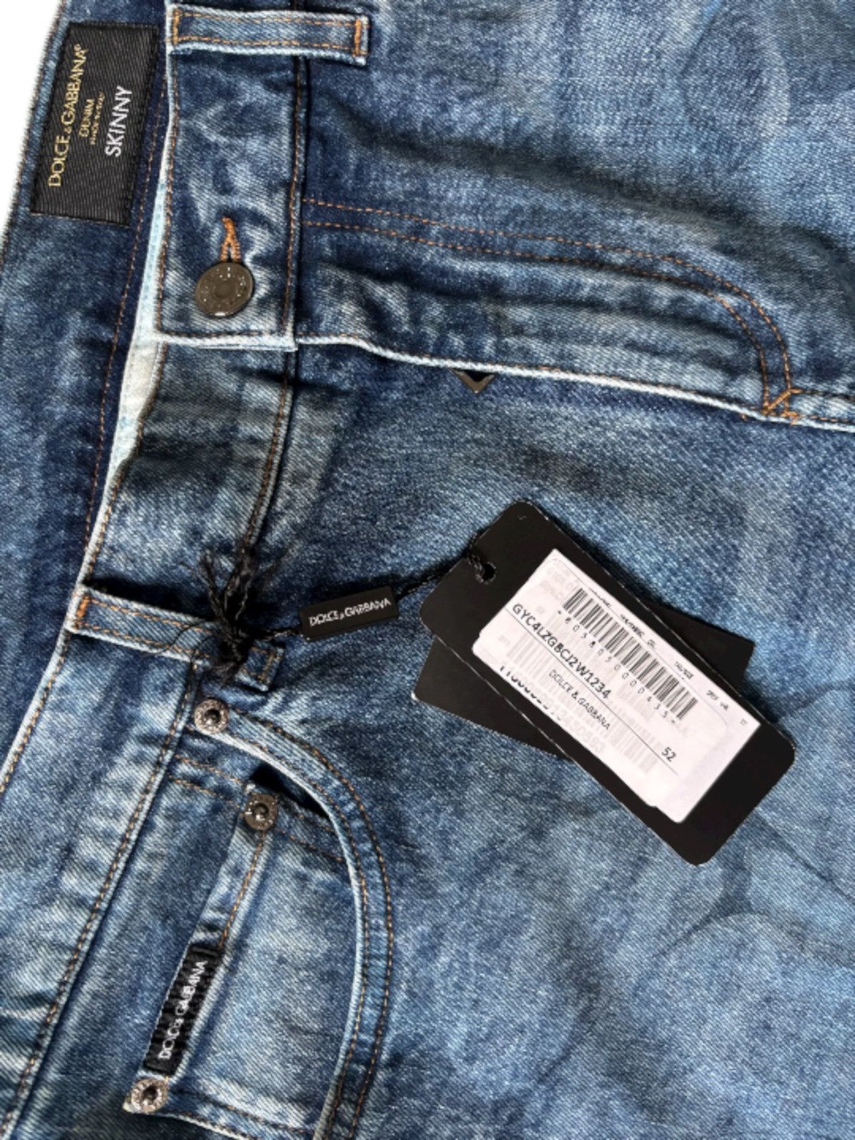 Dolce & Gabbana Dolce Gabbana DG Logo Denim jeans Size US 34 / EU 50 - 6 Thumbnail