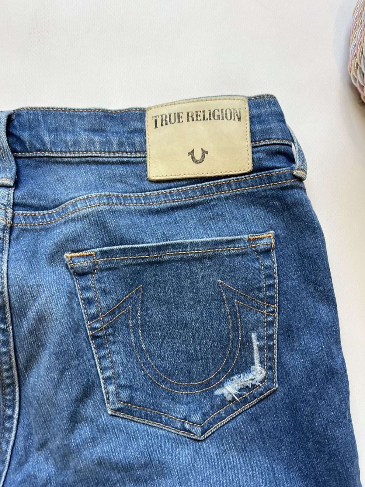 True Religion True Religion Blue Denim Pants Jeans Womens Size 29" - 4 Thumbnail