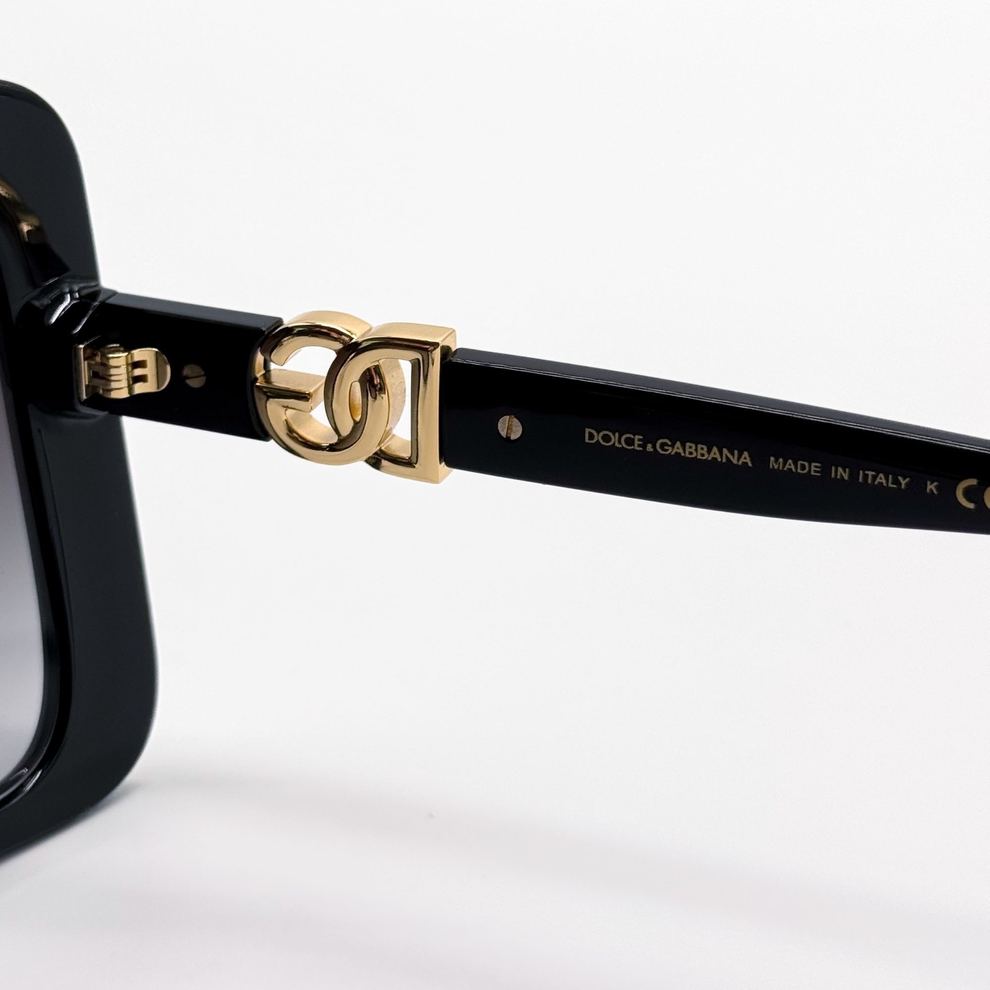 New Dolce&Gabbana DG6193U 501/8G Black Women Oversized Sunglasses Dolce & Gabbana Women main image 4