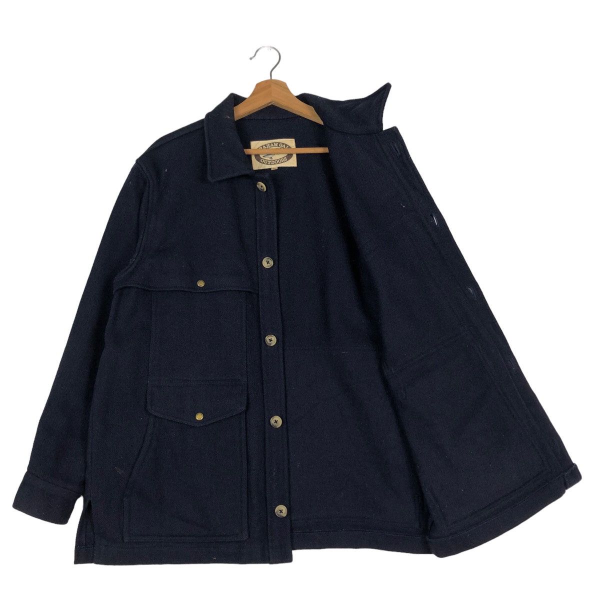 Japanese Brand 🔥Vintage Wool Work Biker Jacket Japan Made Issey Miyake Size US M / EU 48-50 / 2 - 11 Thumbnail