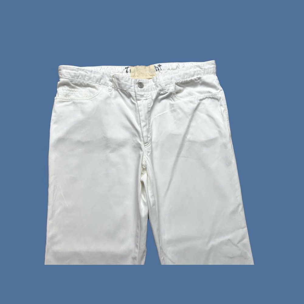 Brioni Brioni Marmolada White Denim Jeans Mens Classic 5 Pocket 36X28 Regular Inseam 28 White Cotton Denim Straight Size US 36 / EU 52 - 1 Thumbnail