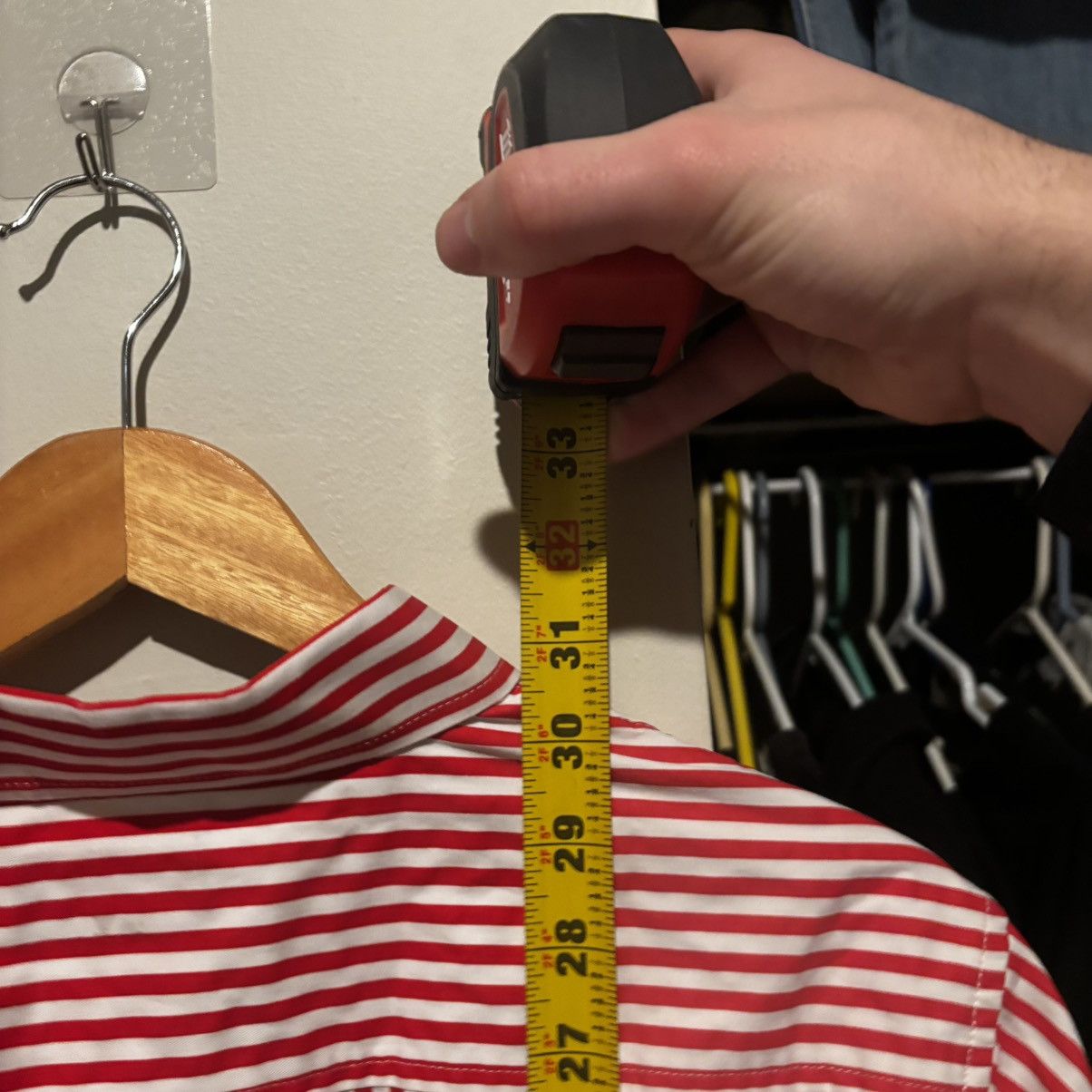 Gant GANT Men's Red White Striped Poplin Cotton Button Down Shirt Size US XXL / EU 58 / 5 - 5 Thumbnail