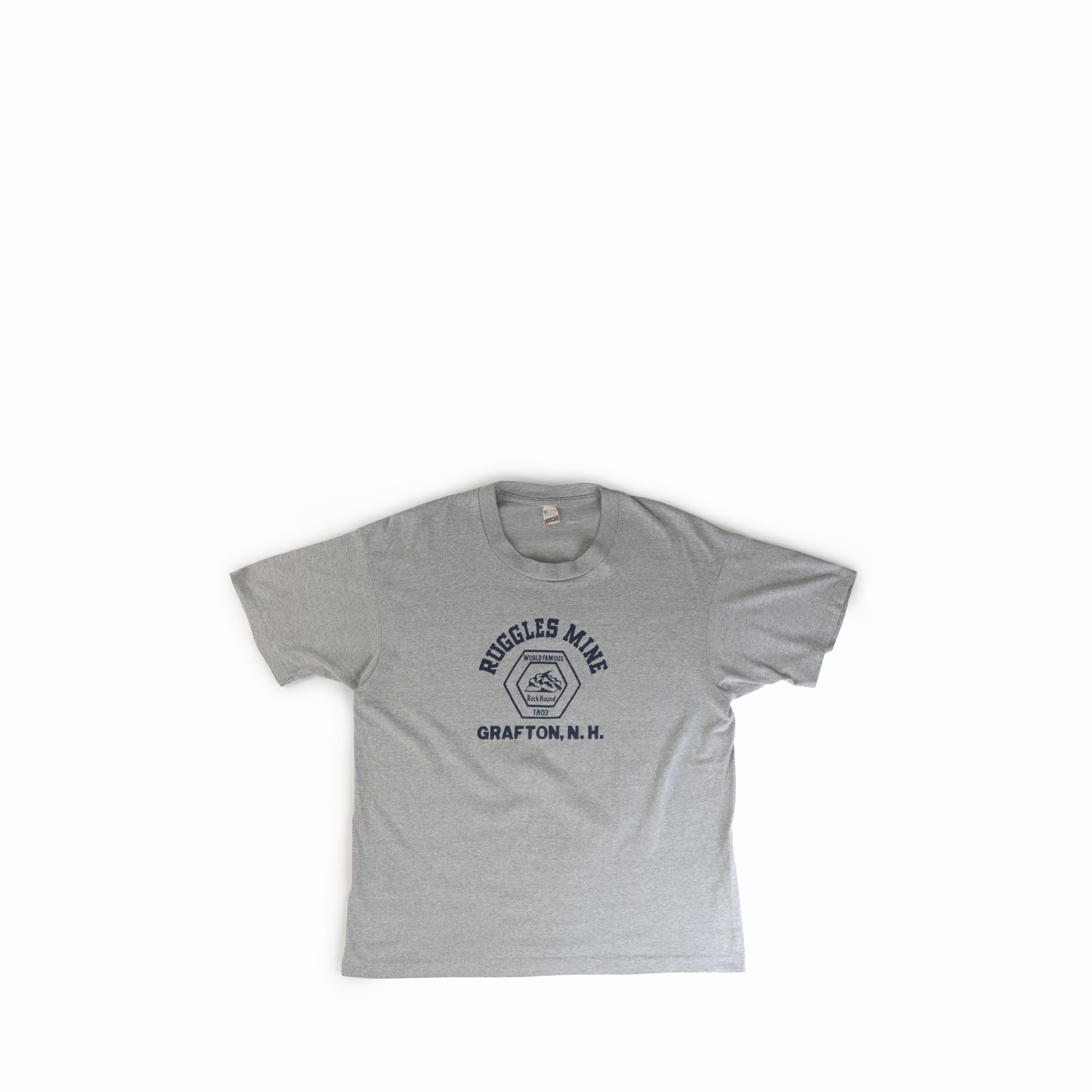 Vintage Vintage 1980's Ruggles Mine New Hampshire Tee Shirt Size US XL / EU 56 / 4 - 1 Thumbnail