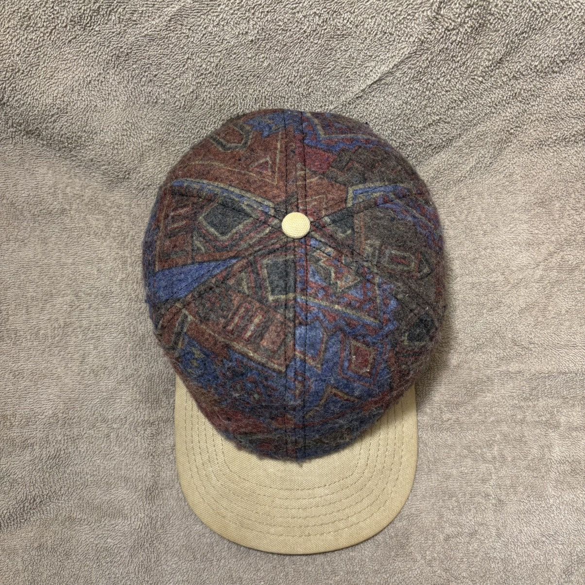 Carhartt Vintage Carhartt Aztec Wool Snapback Hat Southwestern USA Size ONE SIZE - 4 Thumbnail