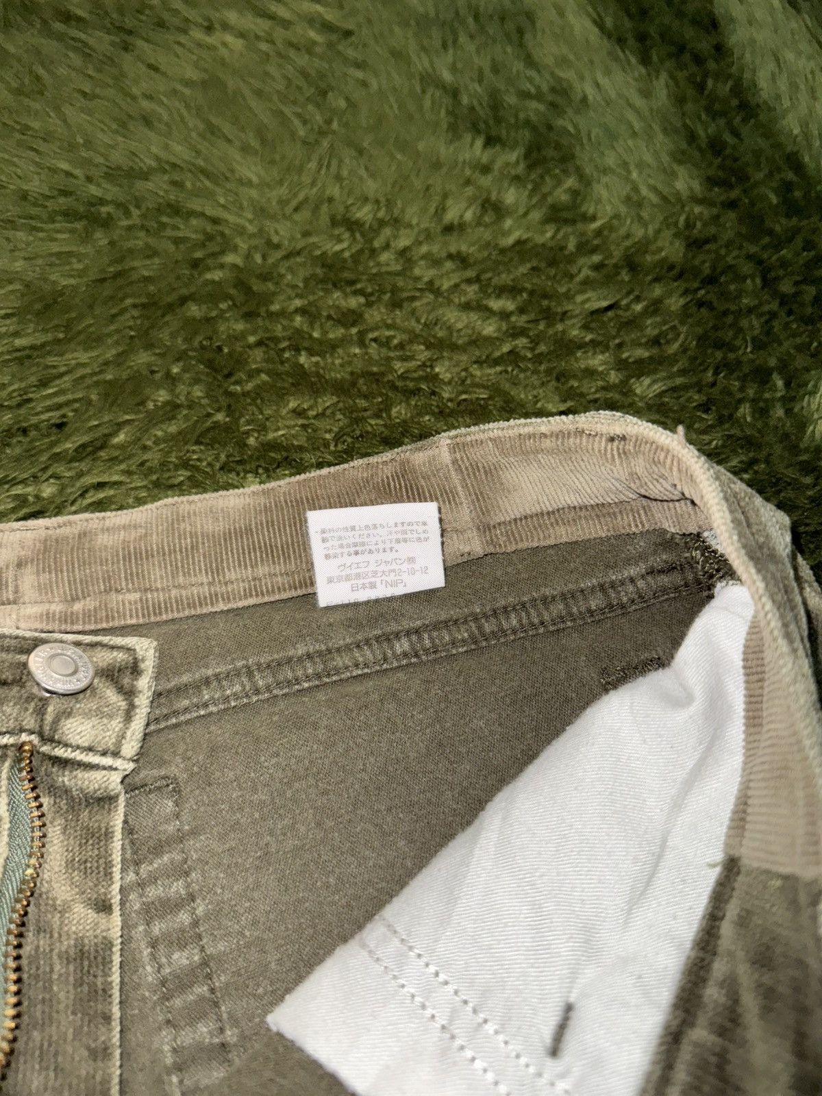 Wrangler Lady Wrangler Japan Basic Corduroy Bootcut Pants olive Size 28" / US 6 / IT 42 - 5 Thumbnail