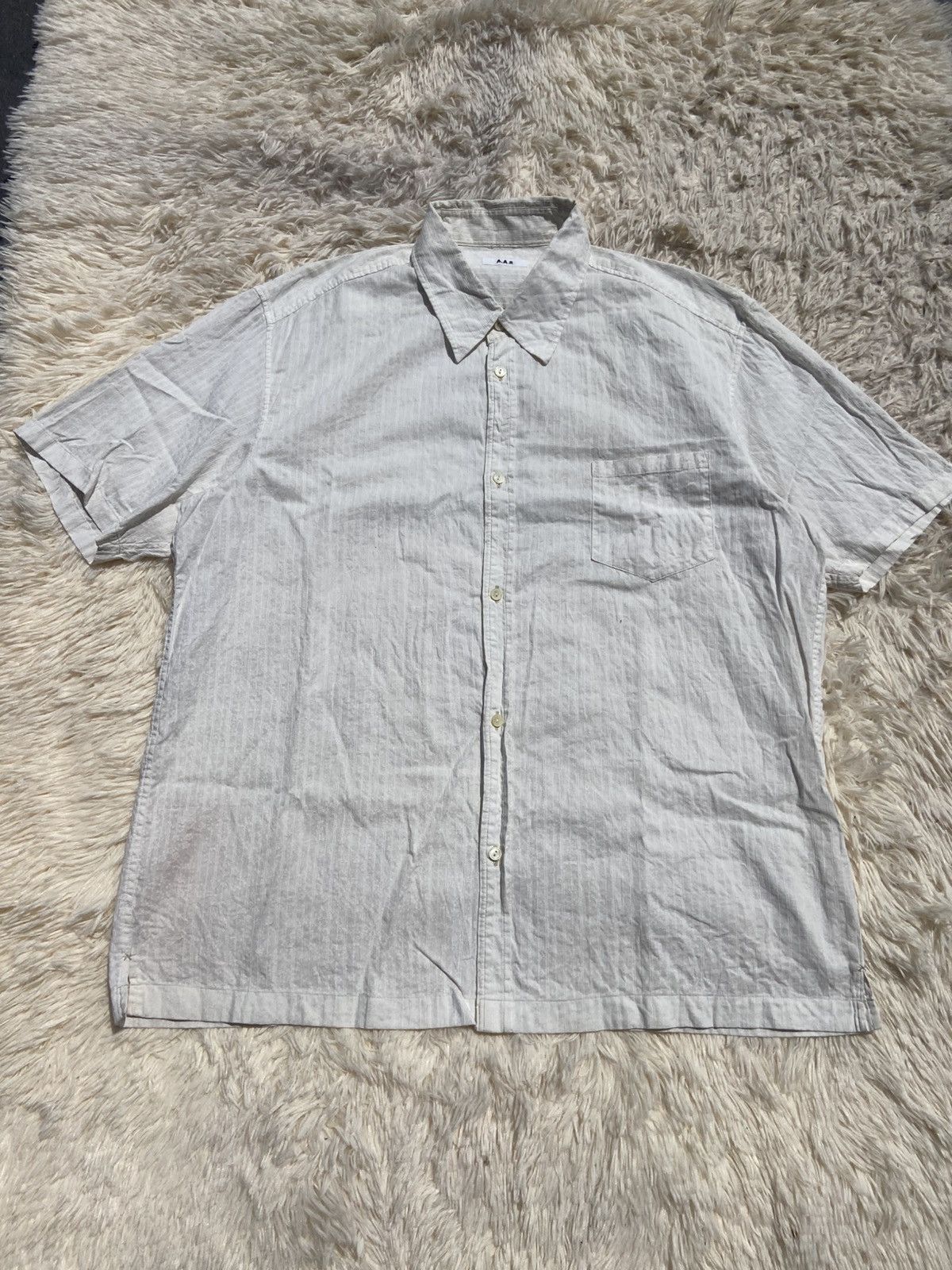 Yohji Yamamoto Yohji Yamamoto A.A.R Floral Button Up Shirt Size US XL / EU 56 / 4 - 1 Thumbnail