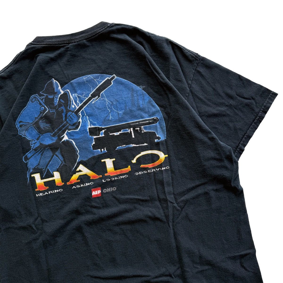 Vintage 2000s Vintage Halo Parody AEP Ohio Tee Size US XL / EU 56 / 4 - 2 Thumbnail
