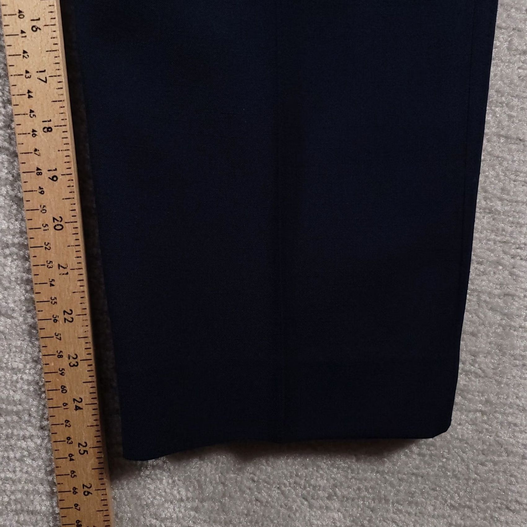 Vintage VINTAGE Lilly Ann Collection Blue Pleated Pants 27x25 Ladies Union Made In USA Size 26" / US 2 / IT 38 - 6 Thumbnail