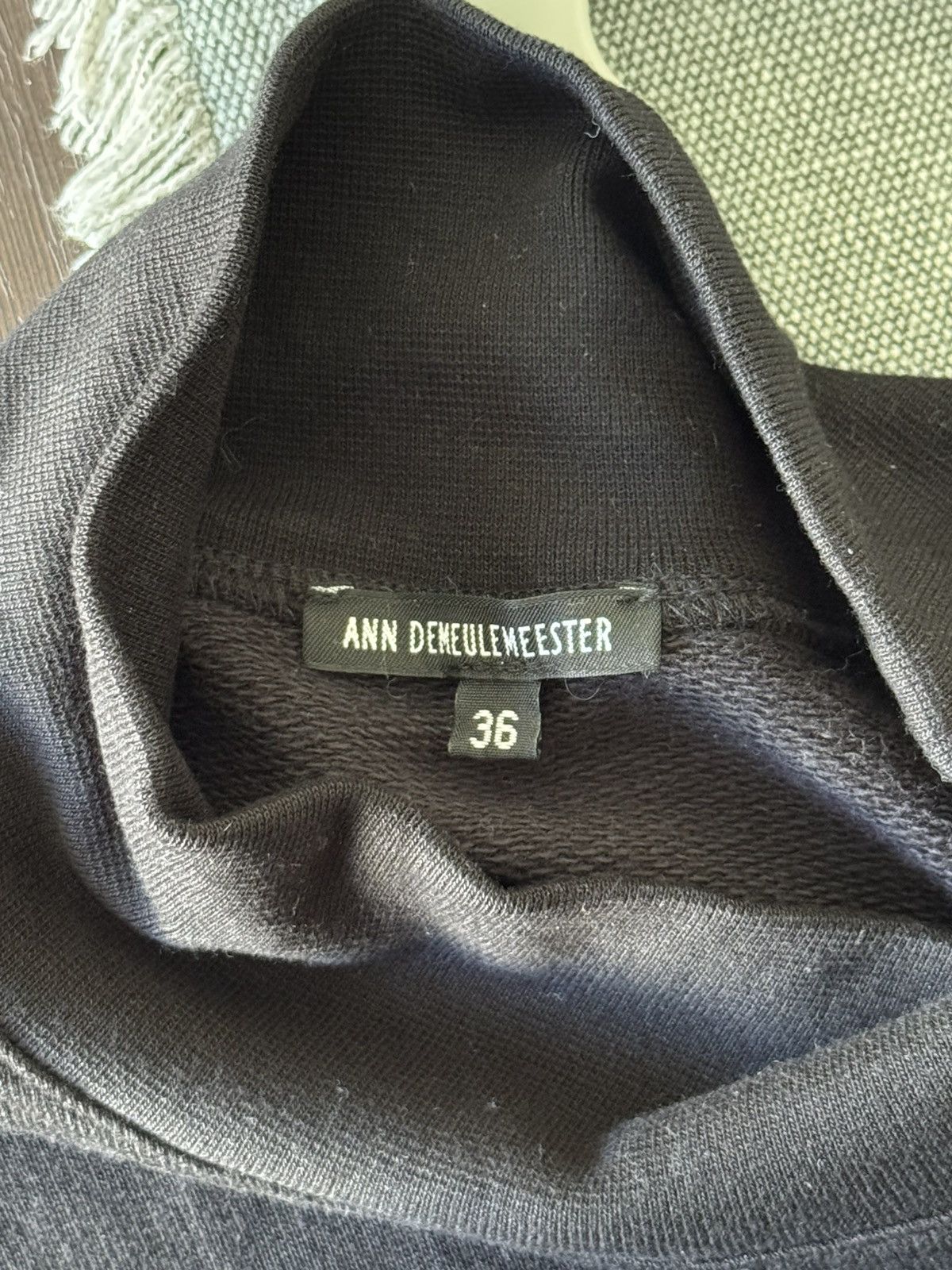 Ann Demeulemeester Ann Demeulemeester asymmetrical sweatshirt Size XS / US 0-2 / IT 36-38 - 8 Thumbnail