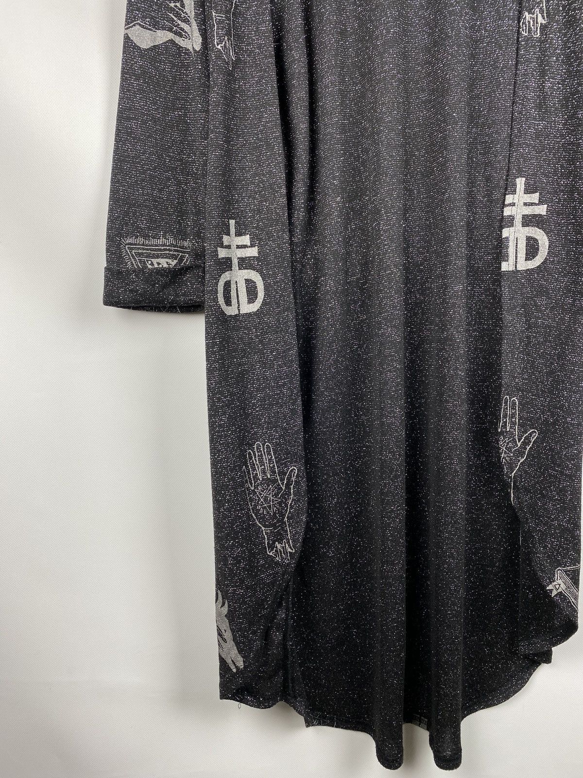 Drop Dead Drop Dead ladies gothic open front cardigan sweater size 12 Size XL / US 12-14 / IT 48-50 - 6 Thumbnail